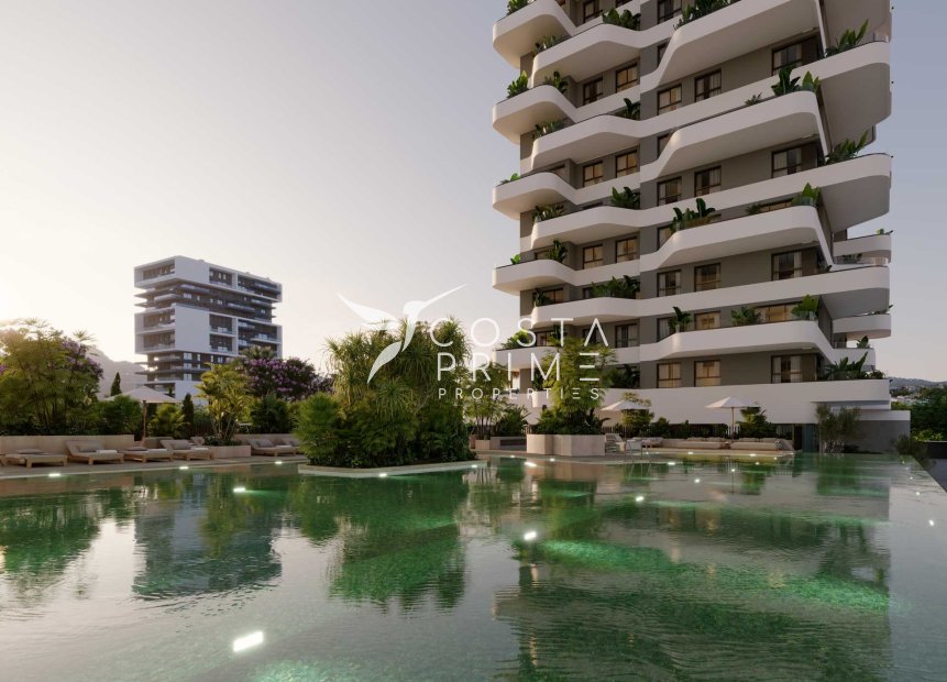 Nowy budynek - Mieszkanie w Bloku - Calpe