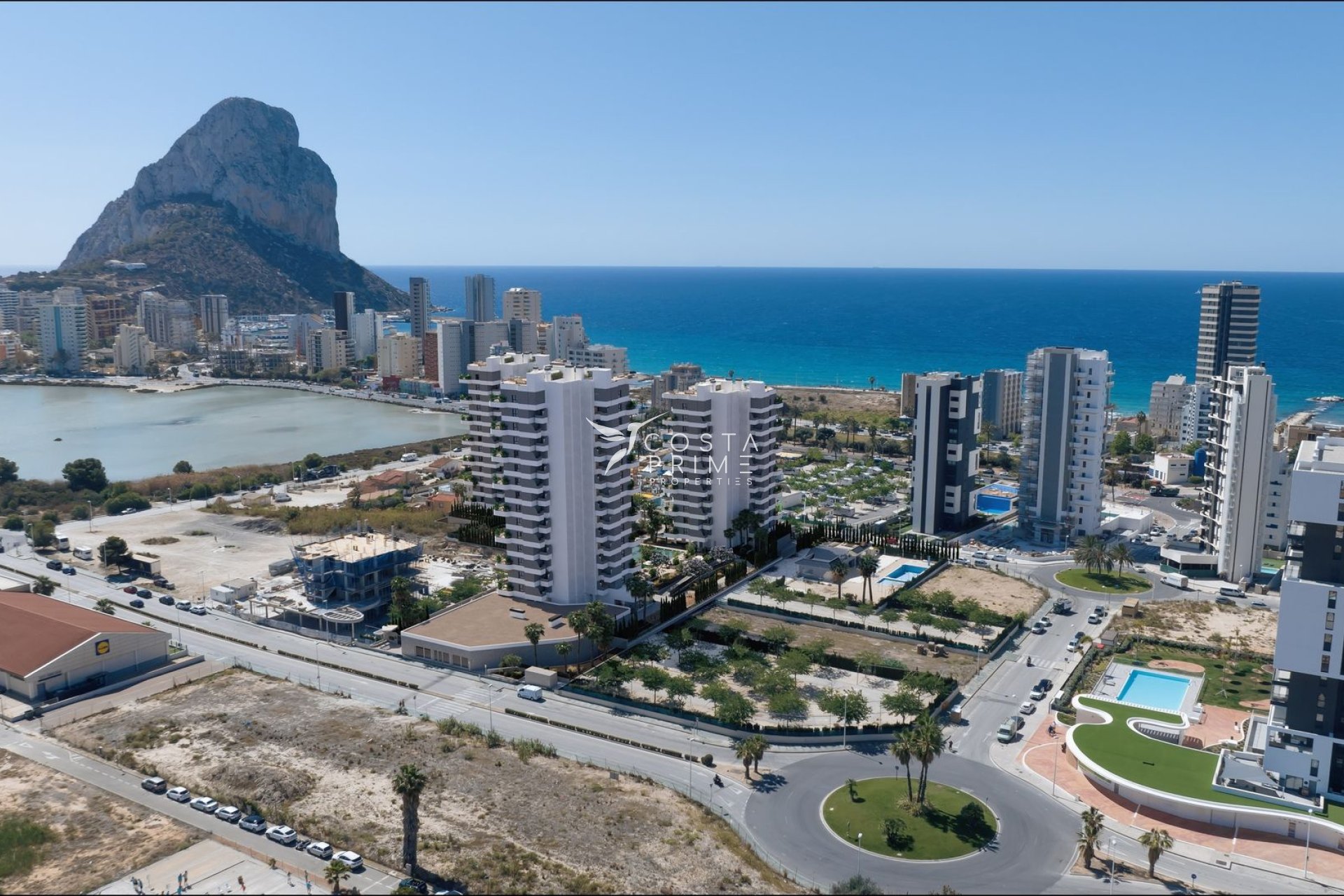 Nowy budynek - Mieszkanie w Bloku - Calpe