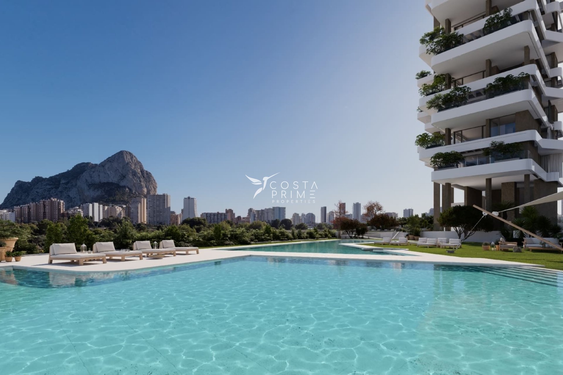 Nowy budynek - Mieszkanie w Bloku - Calpe