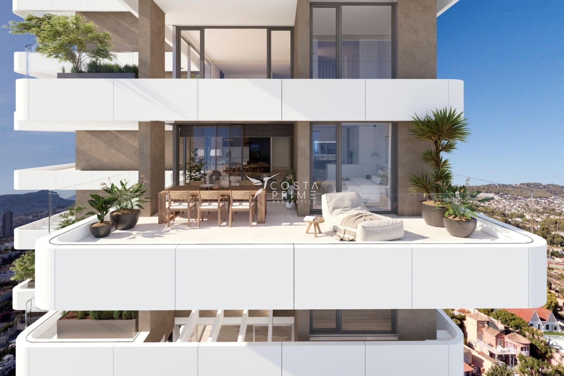 Nowy budynek - Mieszkanie w Bloku - Calpe