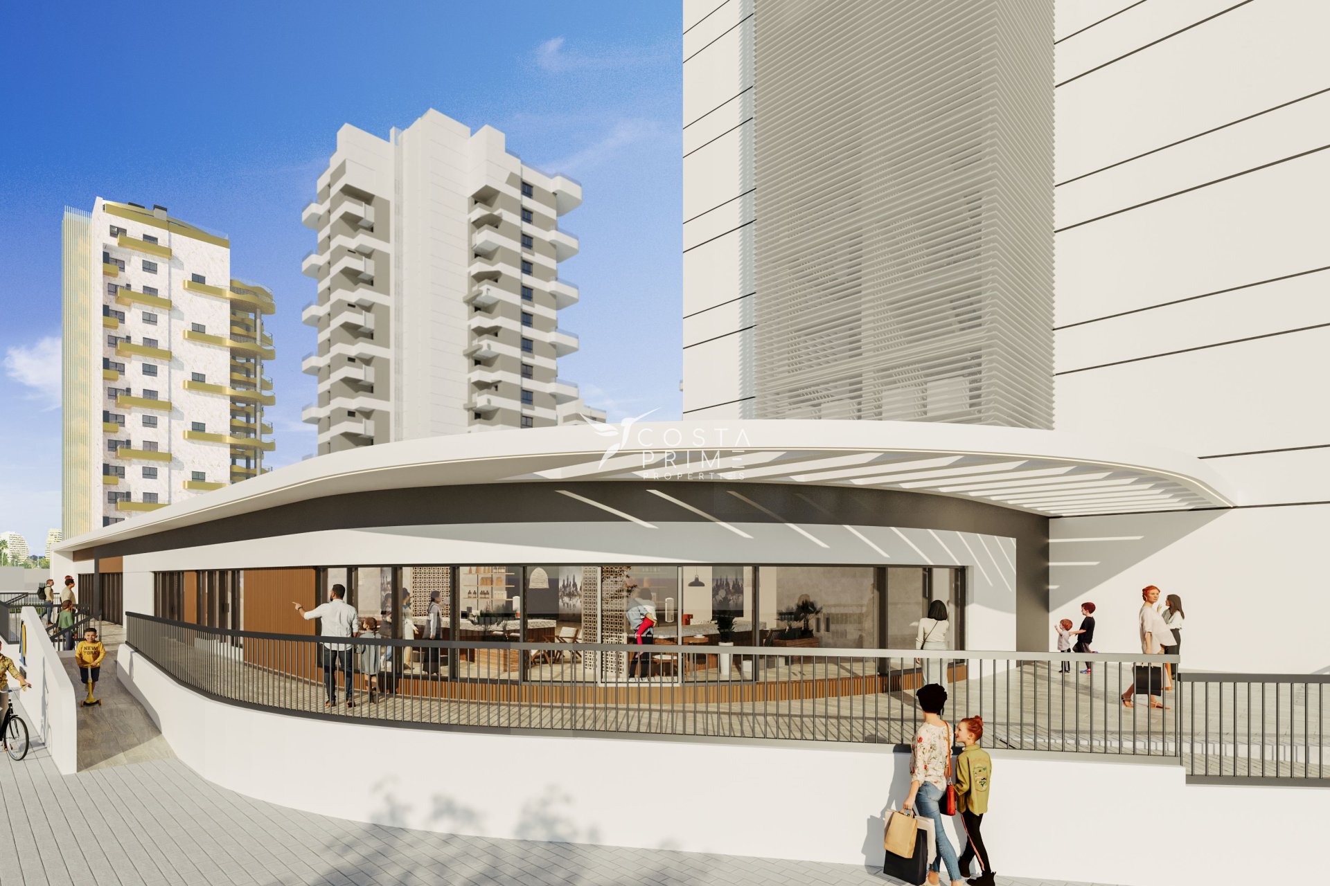 Nowy budynek - Mieszkanie w Bloku - Calpe