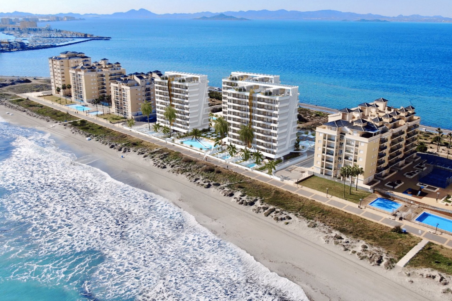 Nowy budynek - Mieszkanie w Bloku - La Manga del Mar Menor