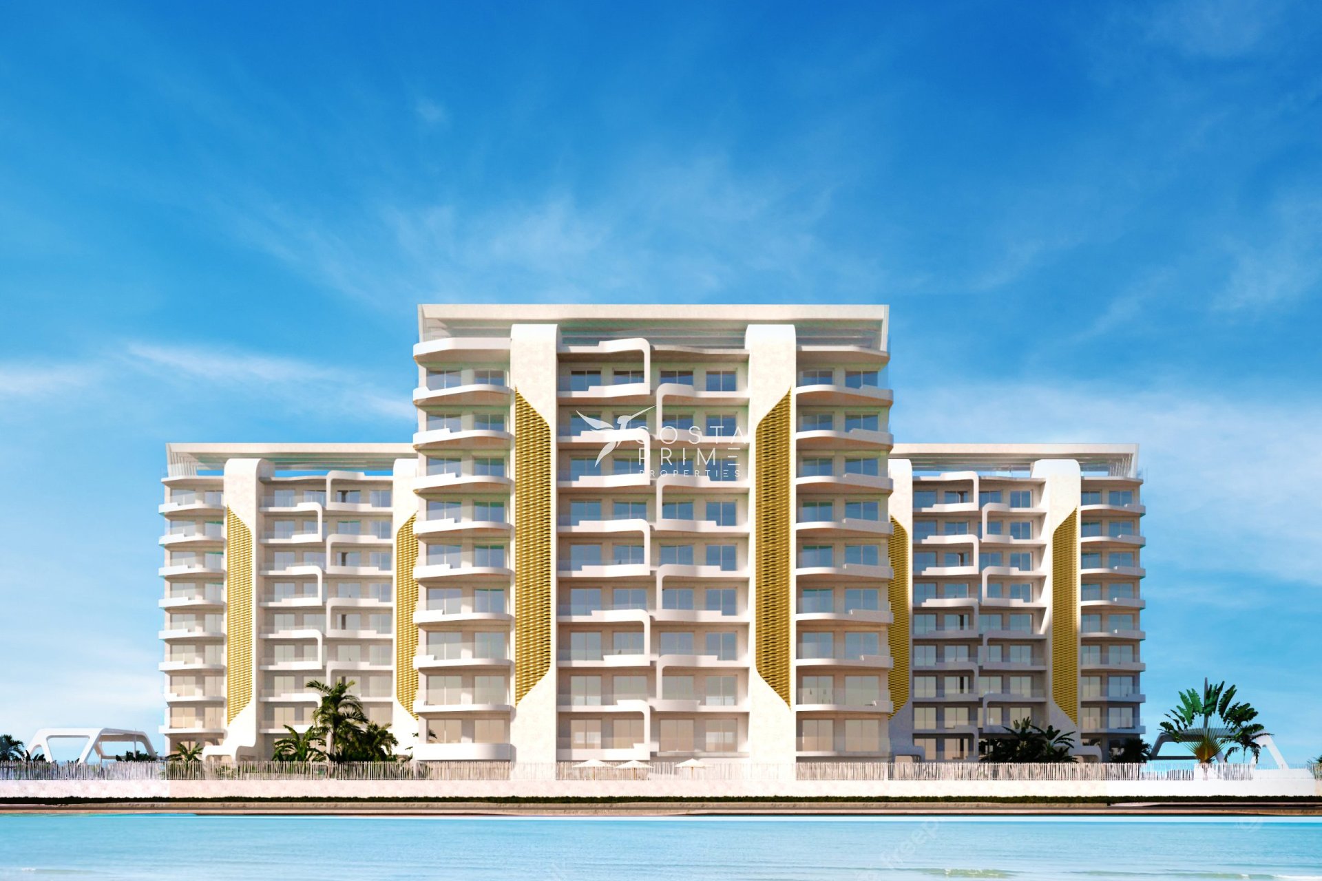 Nowy budynek - Mieszkanie w Bloku - La Manga del Mar Menor
