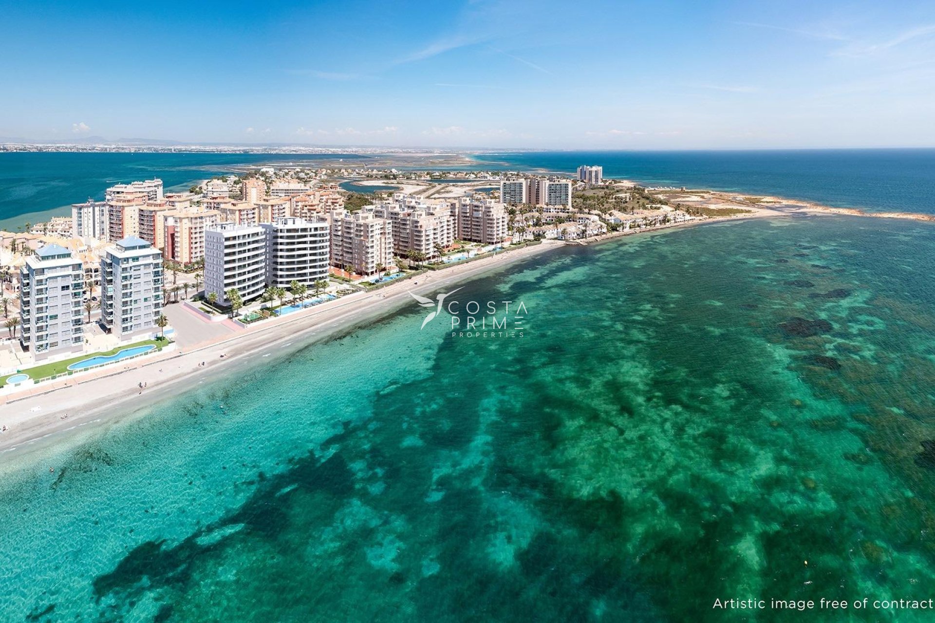 Nowy budynek - Mieszkanie w Bloku - La Manga del Mar Menor