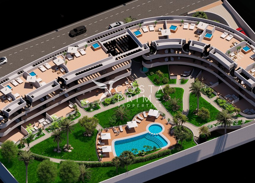 Nowy budynek - Mieszkanie w Bloku - Los Alcazares