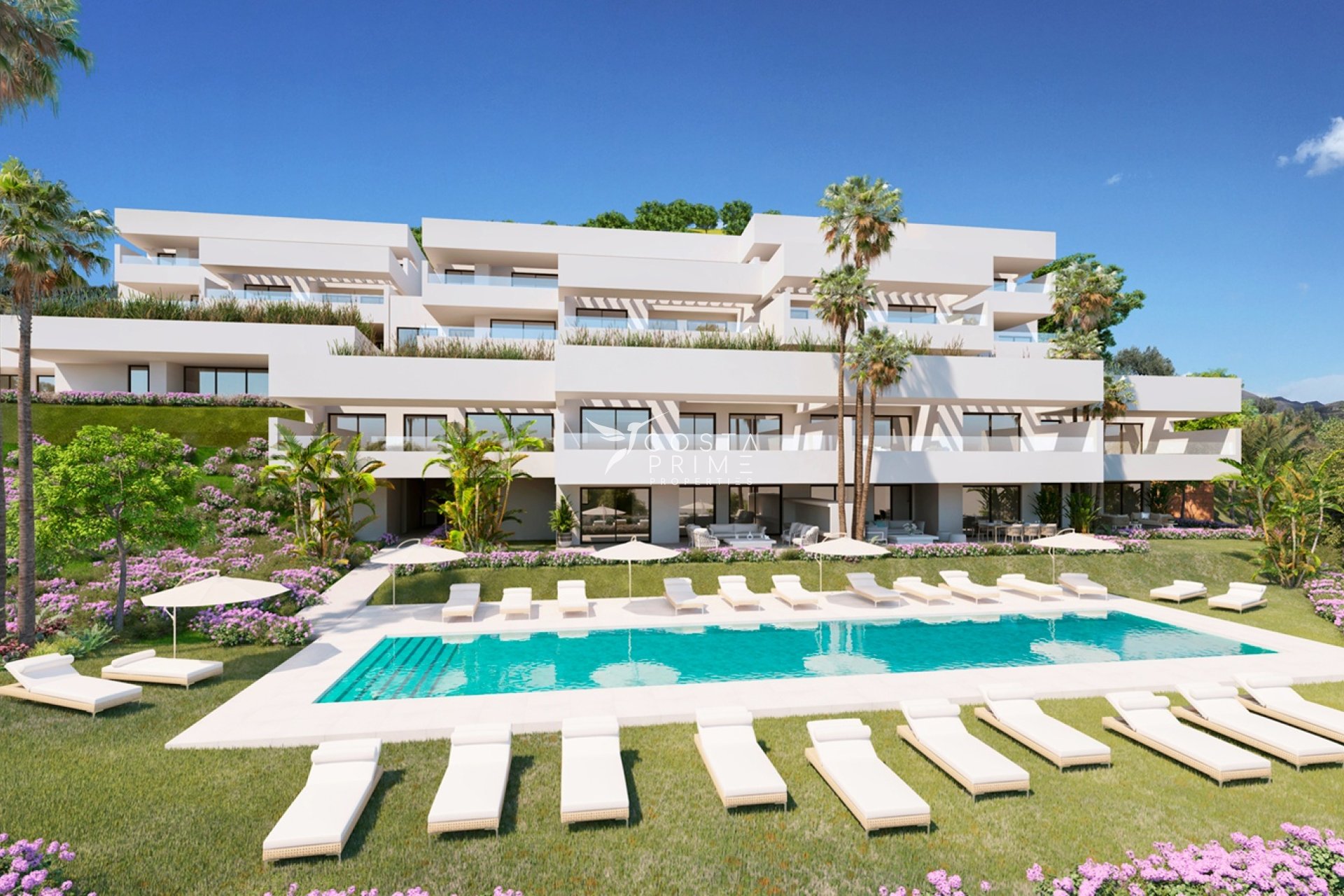 Nowy budynek - Mieszkanie w Bloku - Ojén