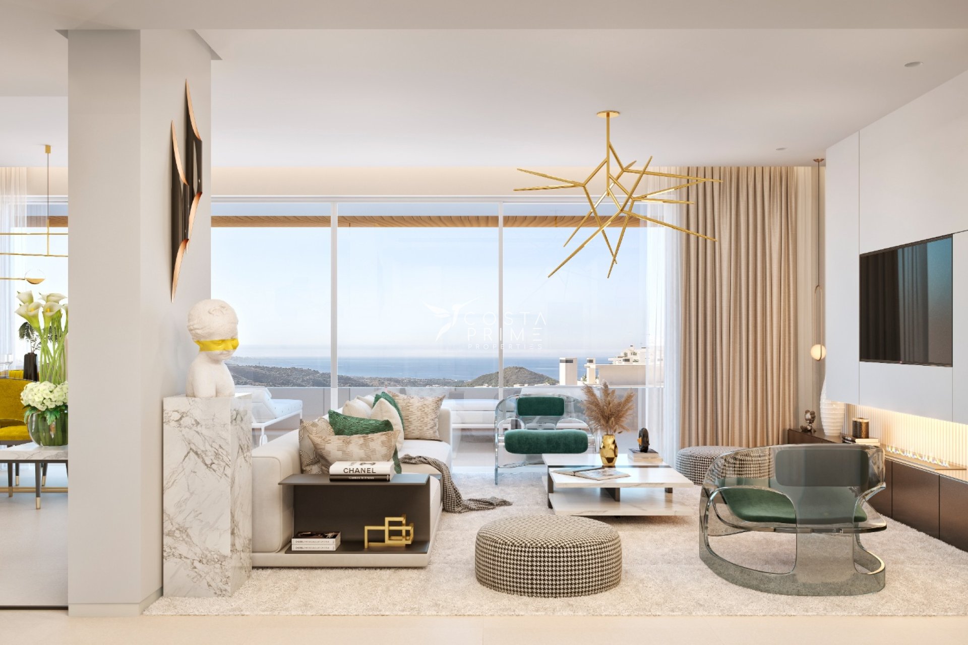 Nowy budynek - Mieszkanie w Bloku - Ojén