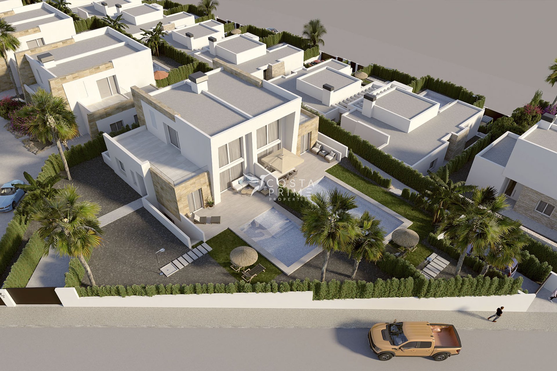 Obra nueva - Adosado / Pareado - La Finca Golf