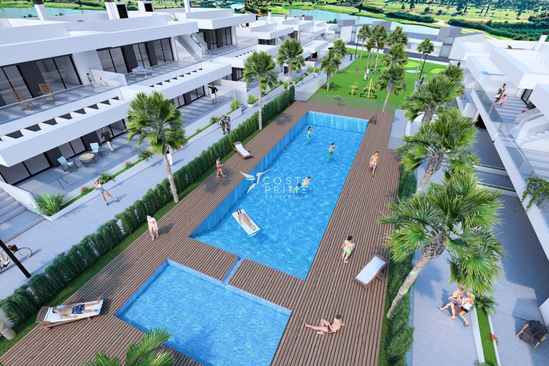 Obra nueva - Adosado / Pareado - La Finca Golf