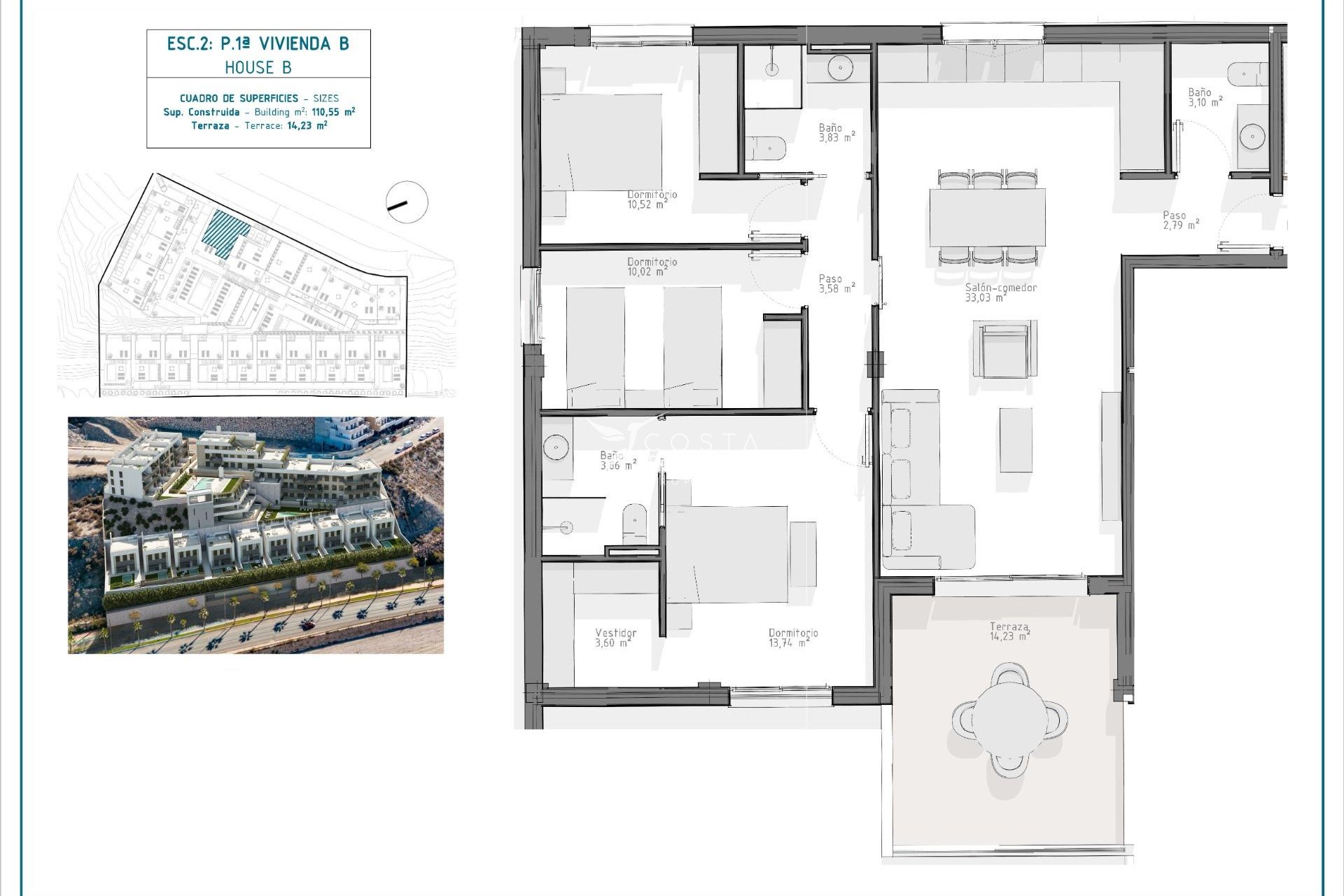 Obra nueva - Apartamento / Piso - Aguilas