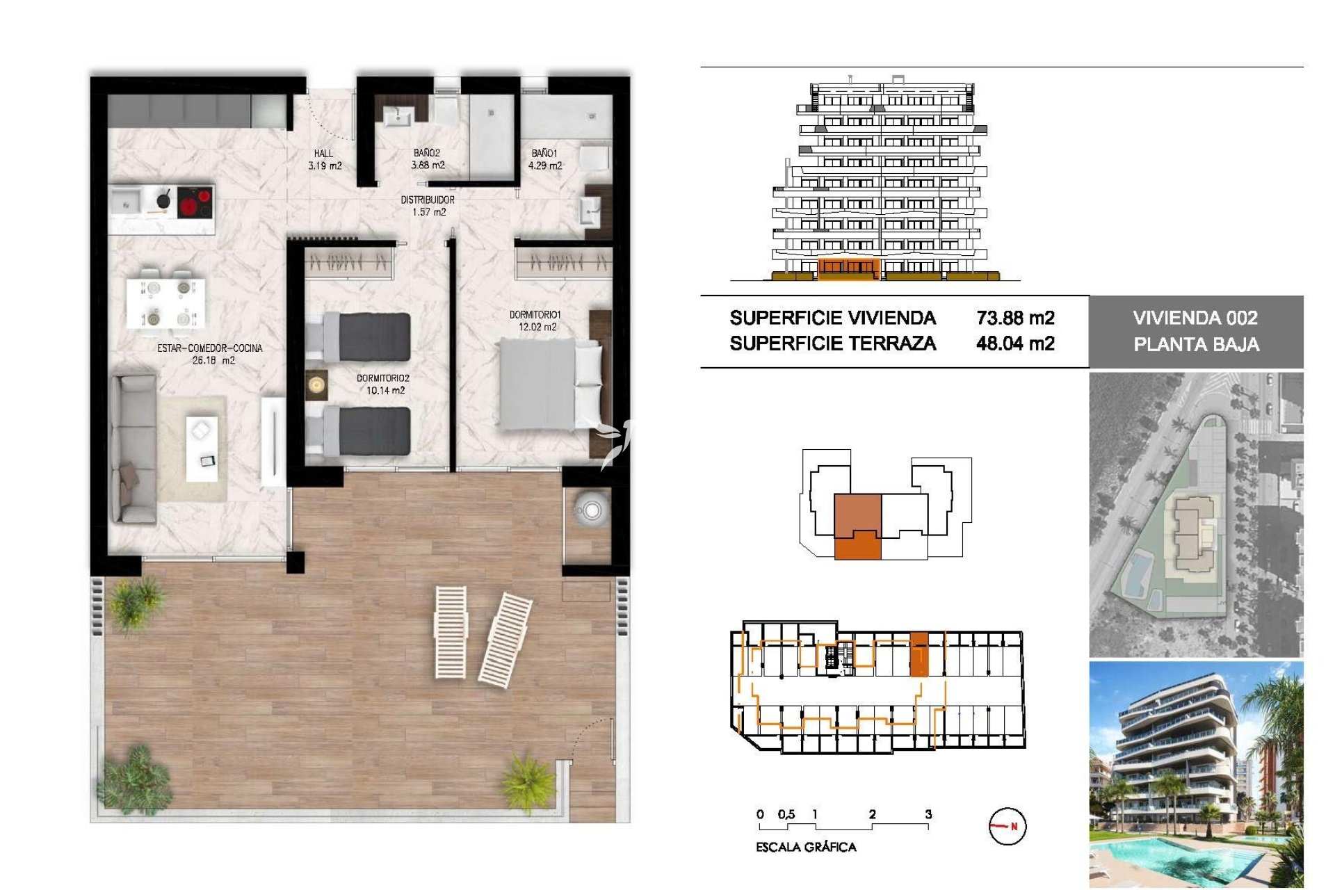 Obra nueva - Apartamento / Piso - Guardamar del Segura