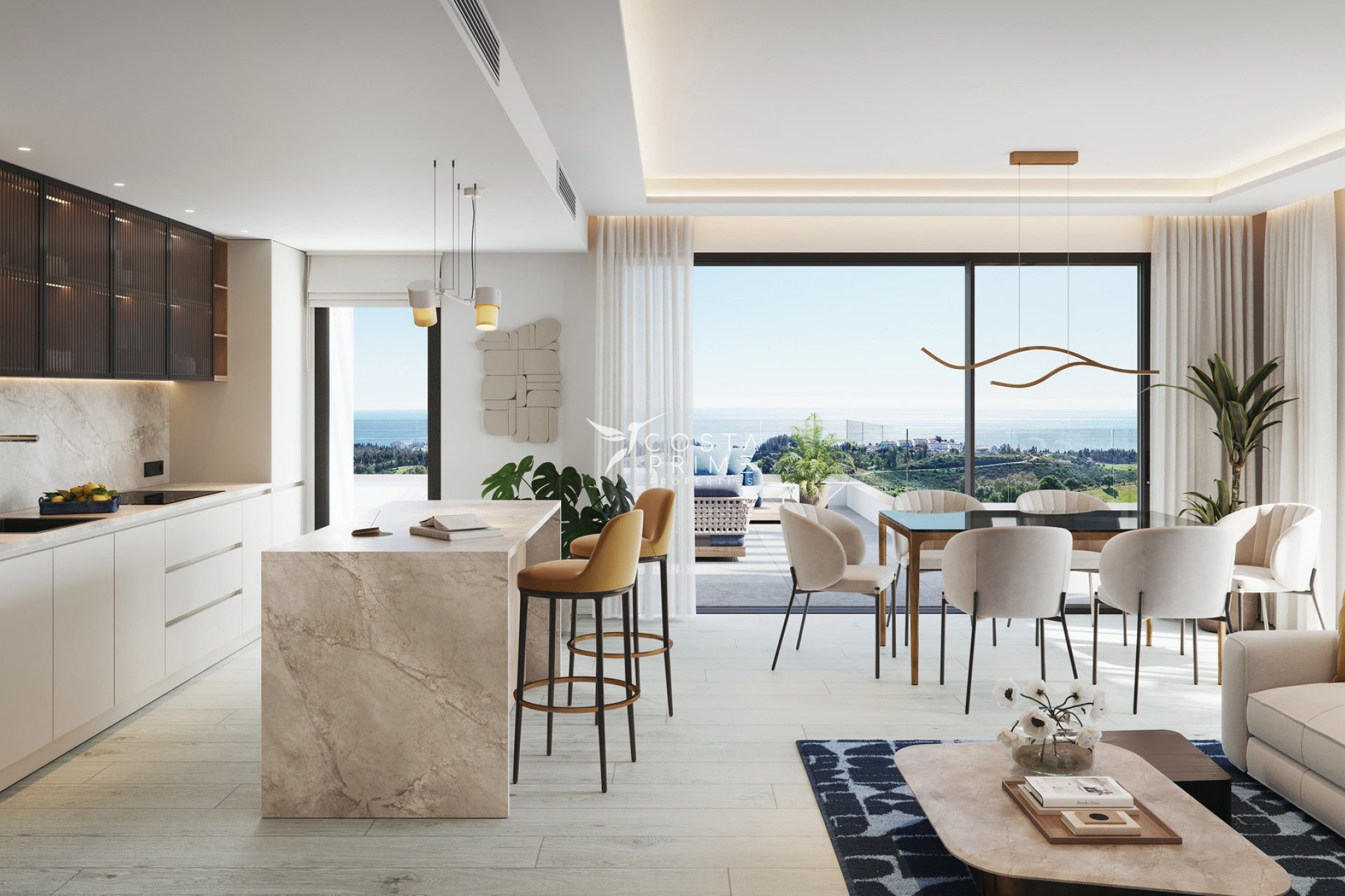 Obra nueva - Apartamento / Piso - Las Lagunas de Mijas