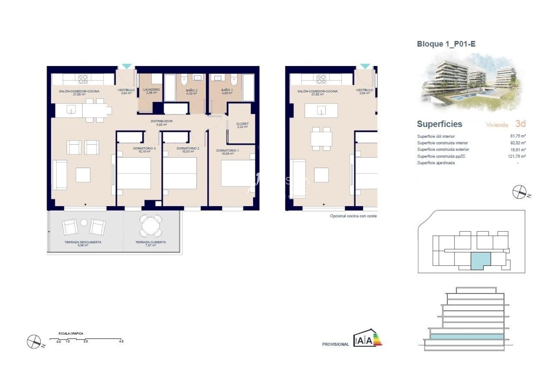 Obra nueva - Apartamento / Piso - Villajoyosa