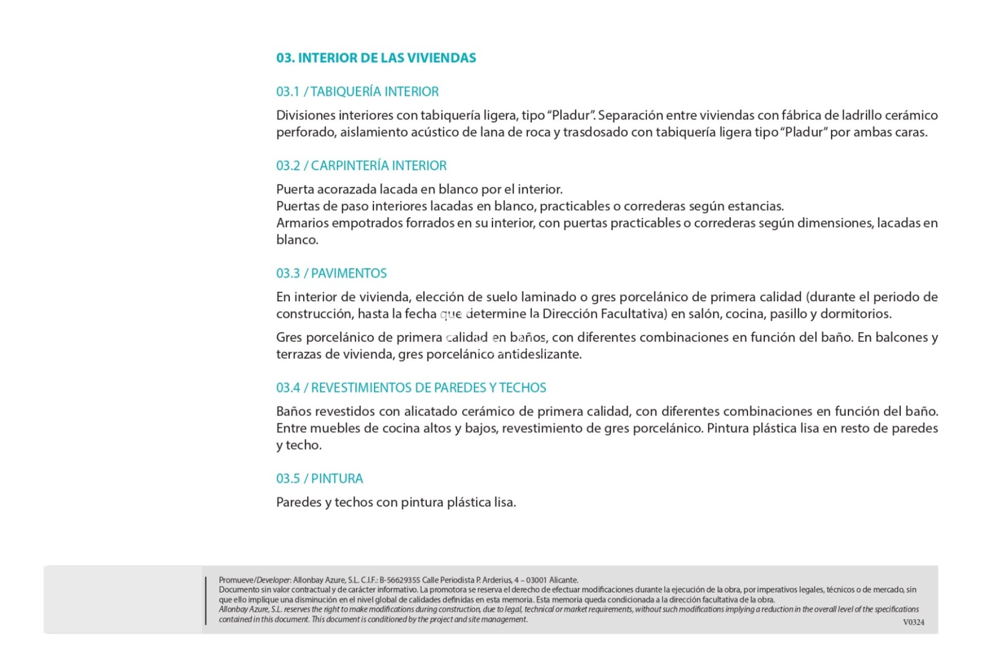 Obra nueva - Ático - Villajoyosa