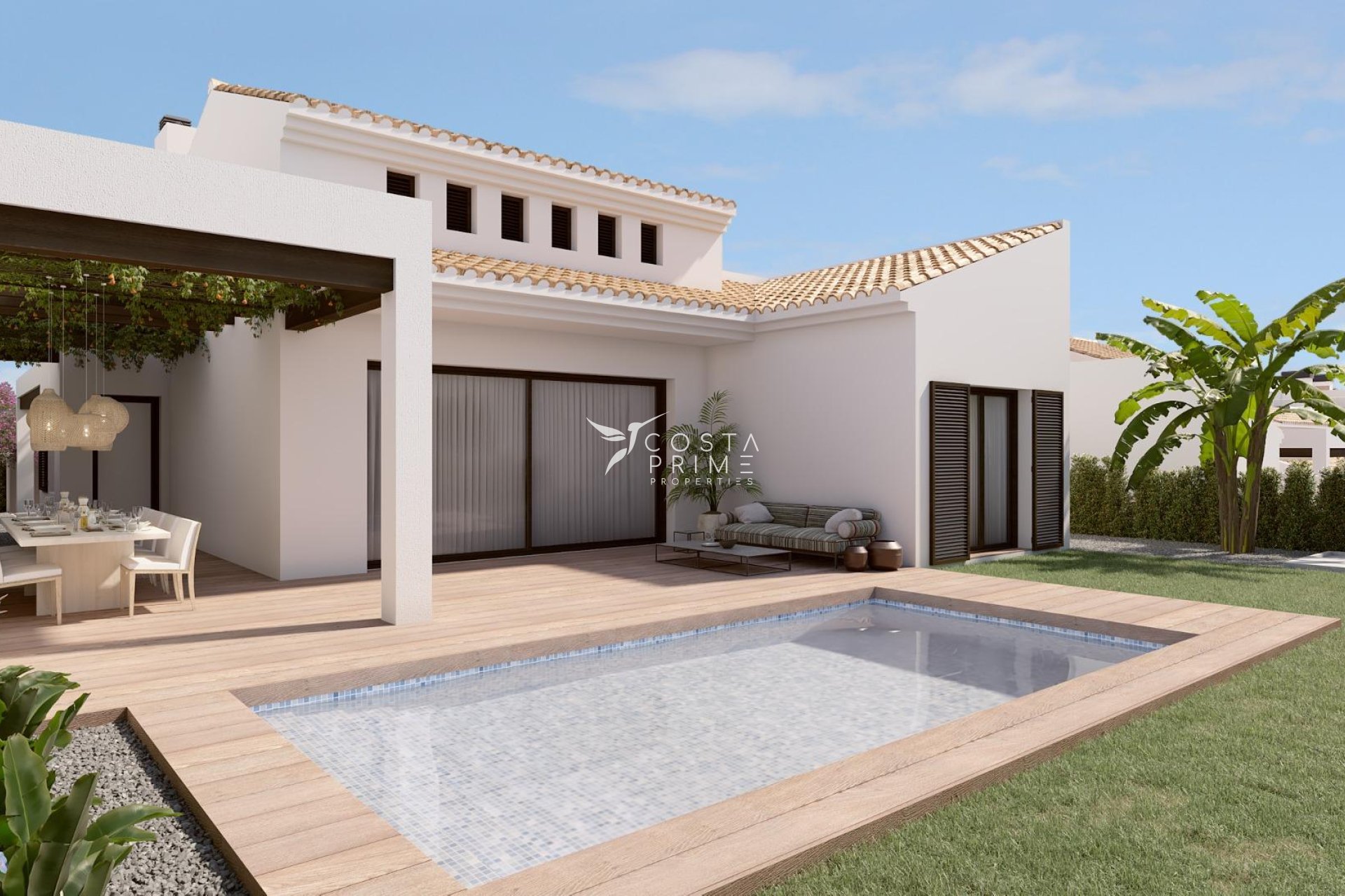 Obra nueva - Chalet / Villa - Algorfa