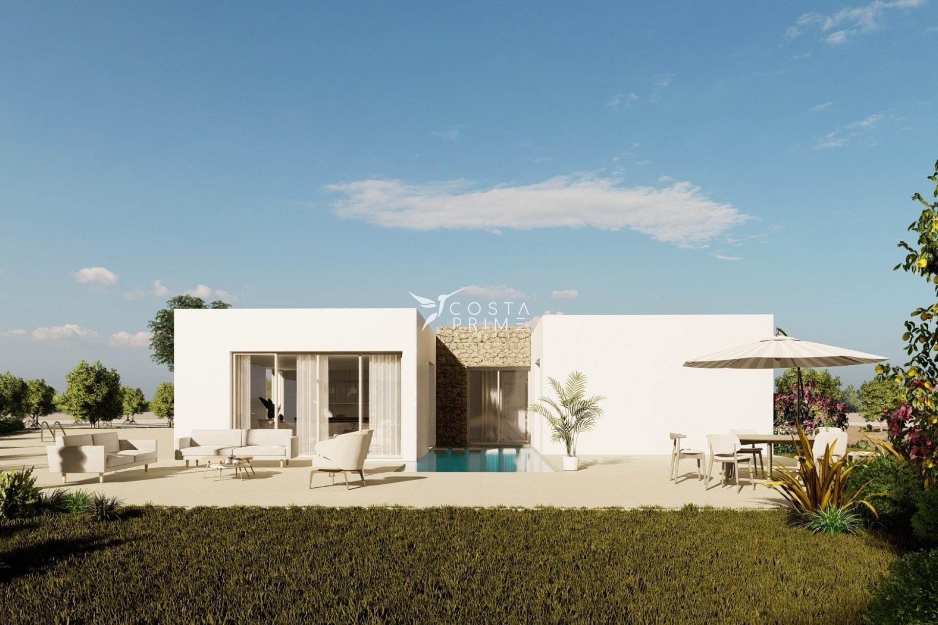 Obra nueva - Chalet / Villa - Algorfa