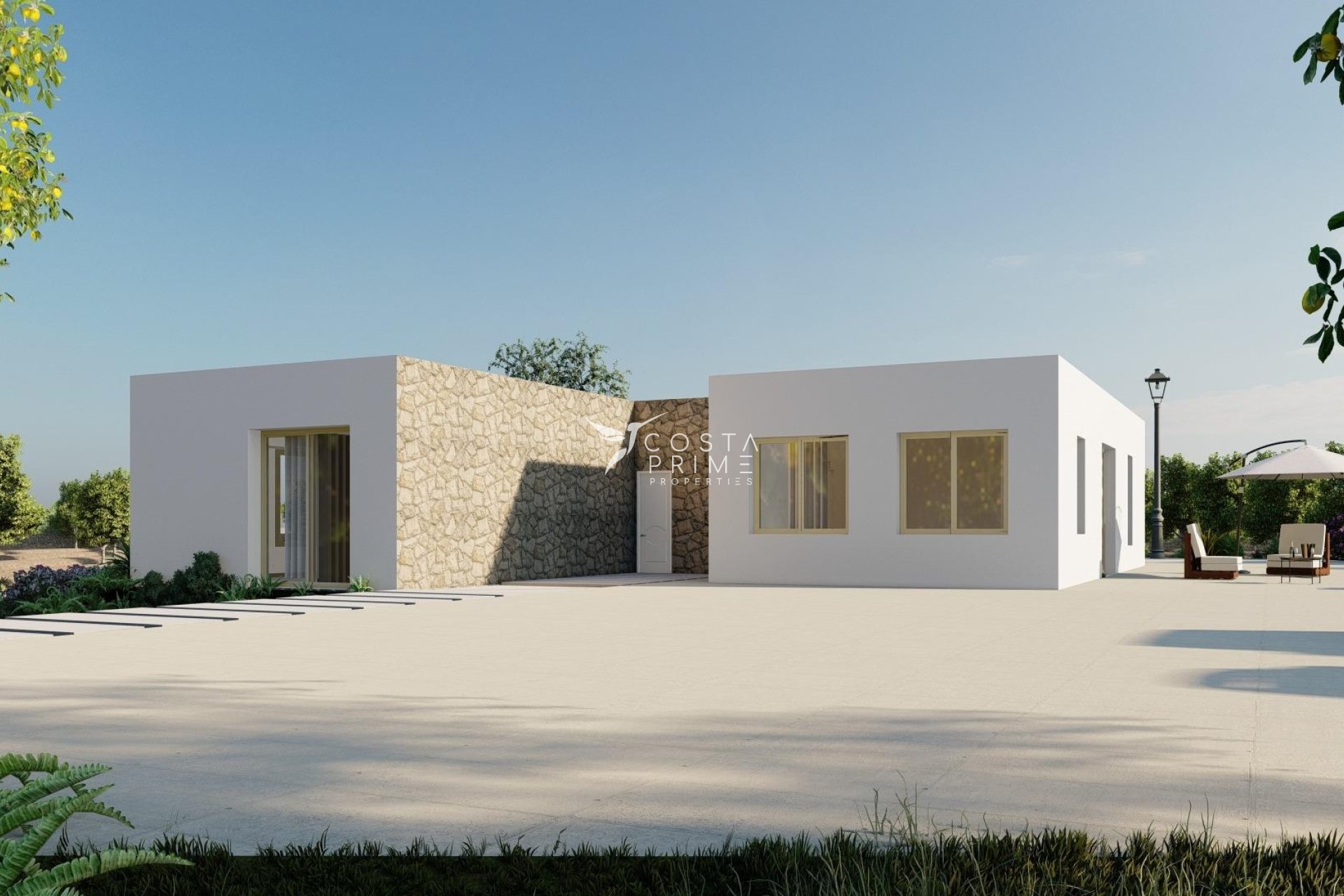 Obra nueva - Chalet / Villa - Algorfa