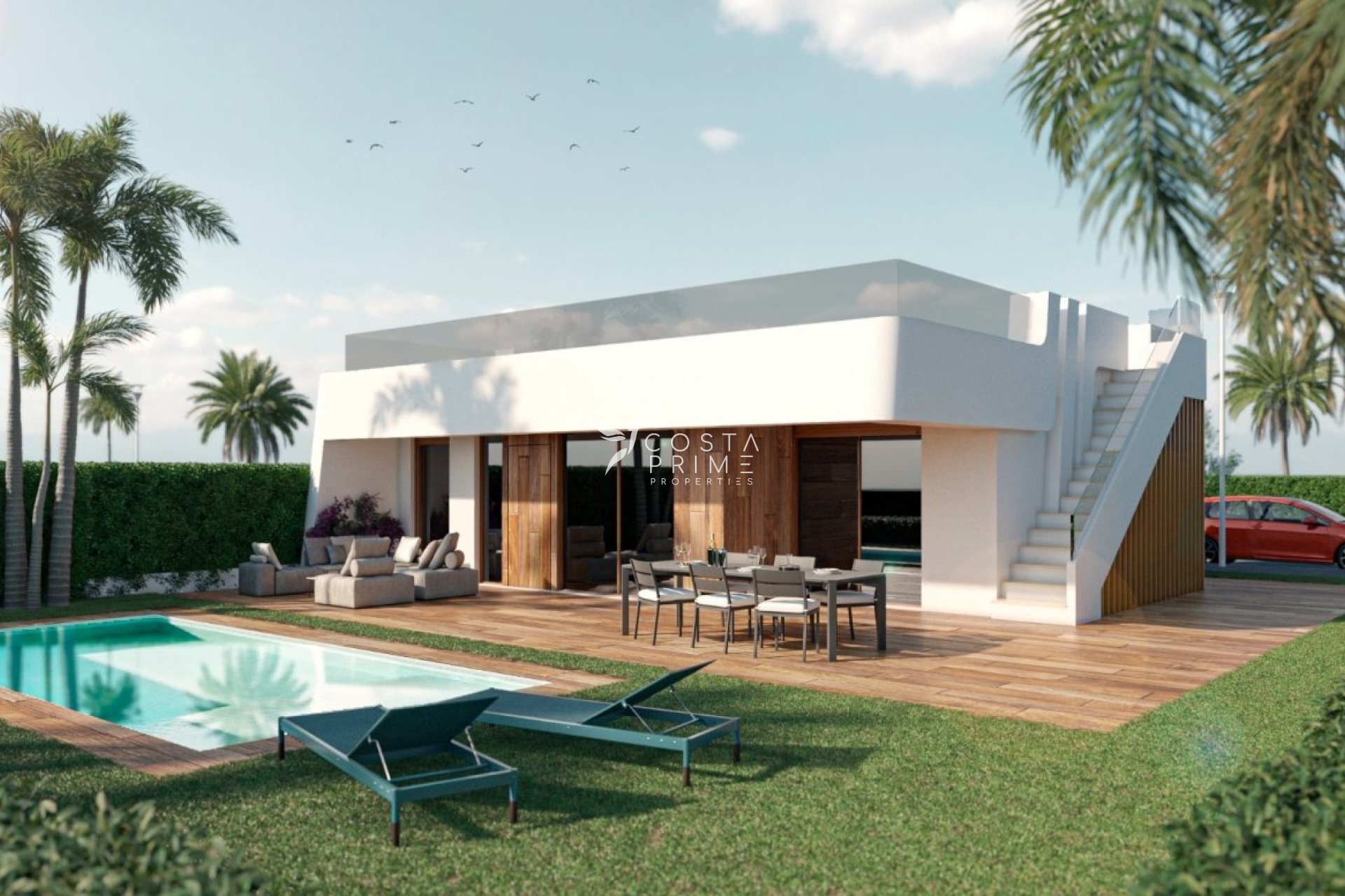 Obra nueva - Chalet / Villa - Alhama De Murcia