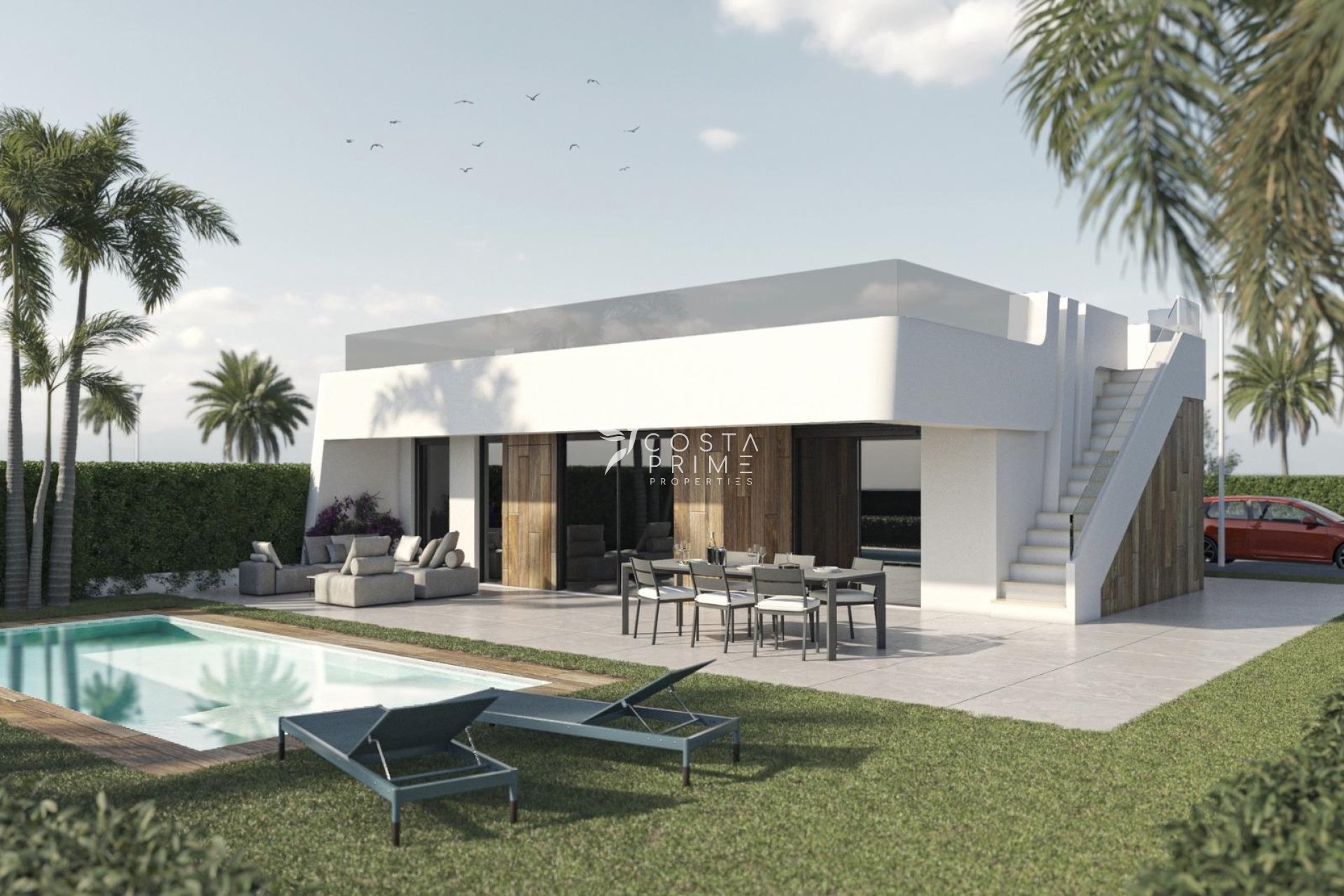 Obra nueva - Chalet / Villa - Alhama De Murcia