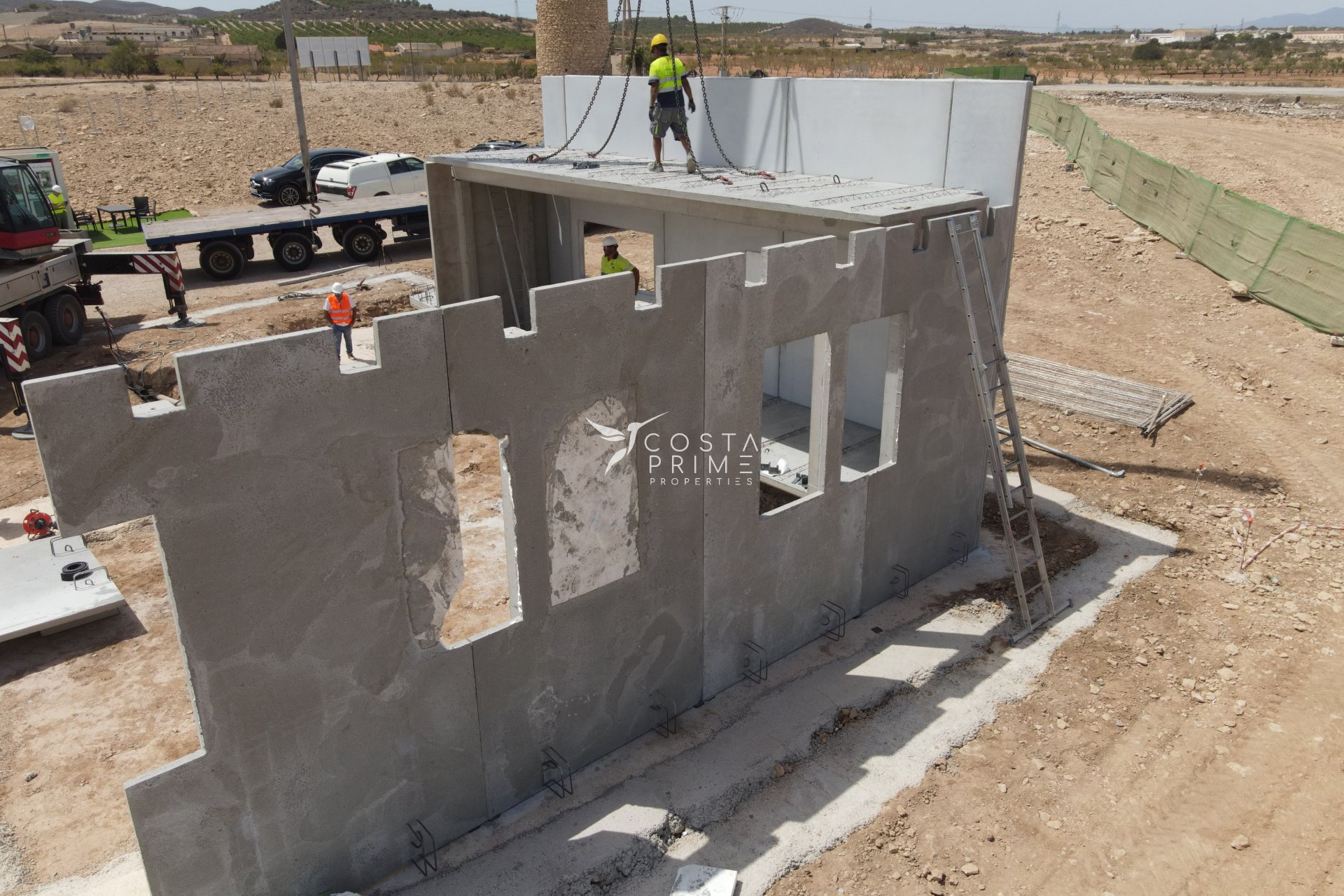 Obra nueva - Chalet / Villa - Fuente Álamo