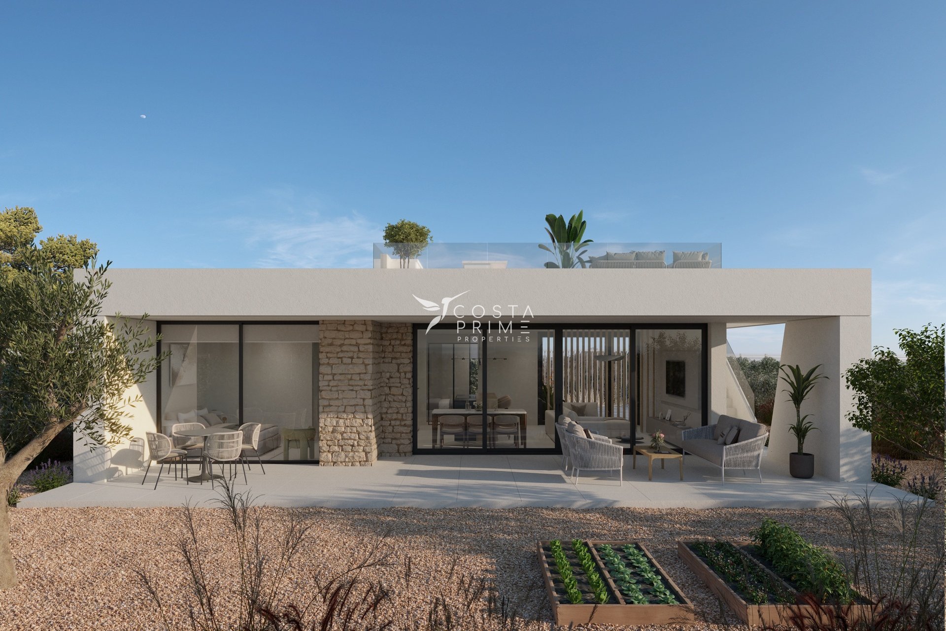 Obra nueva - Chalet / Villa - Fuente Álamo