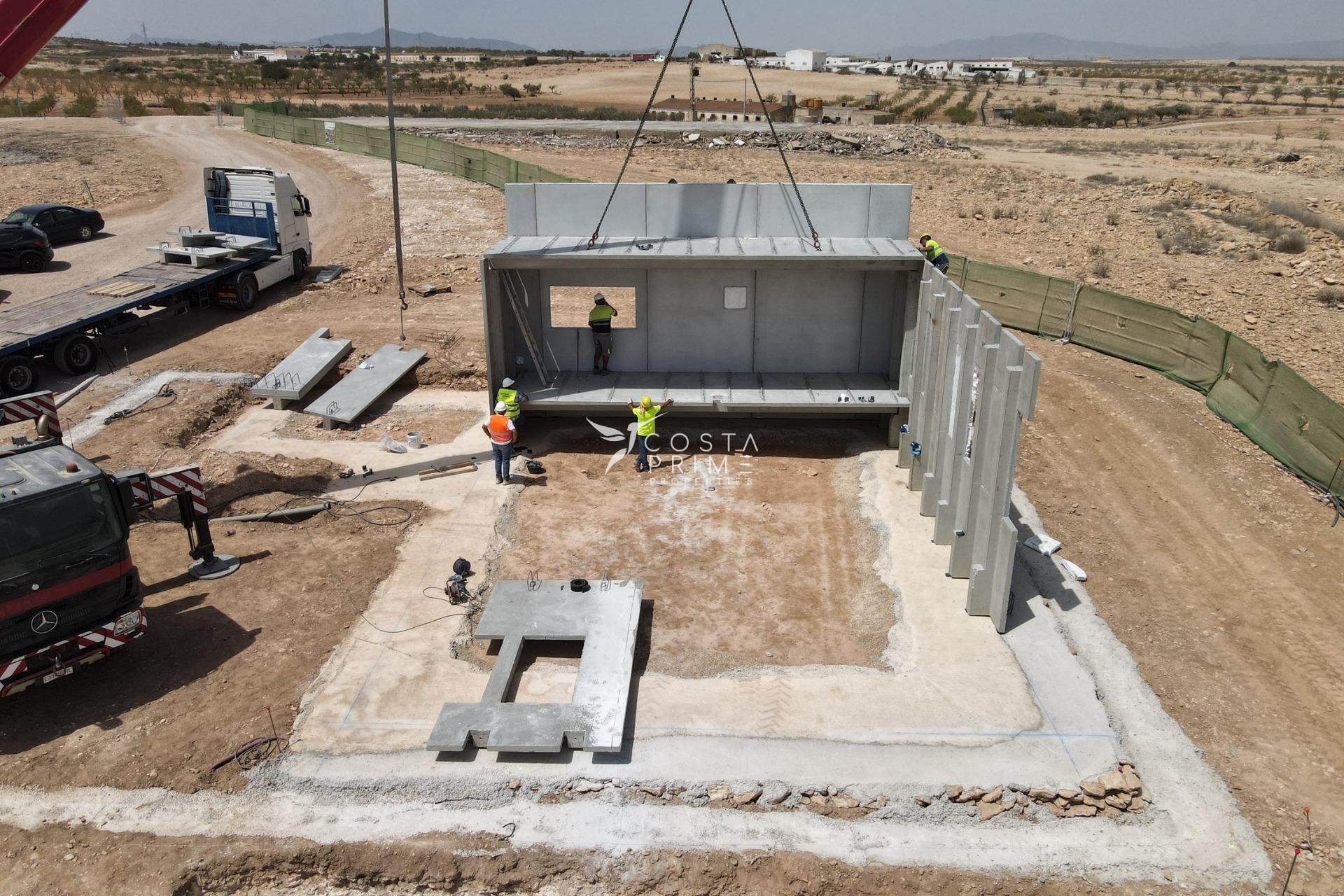 Obra nueva - Chalet / Villa - Fuente Álamo