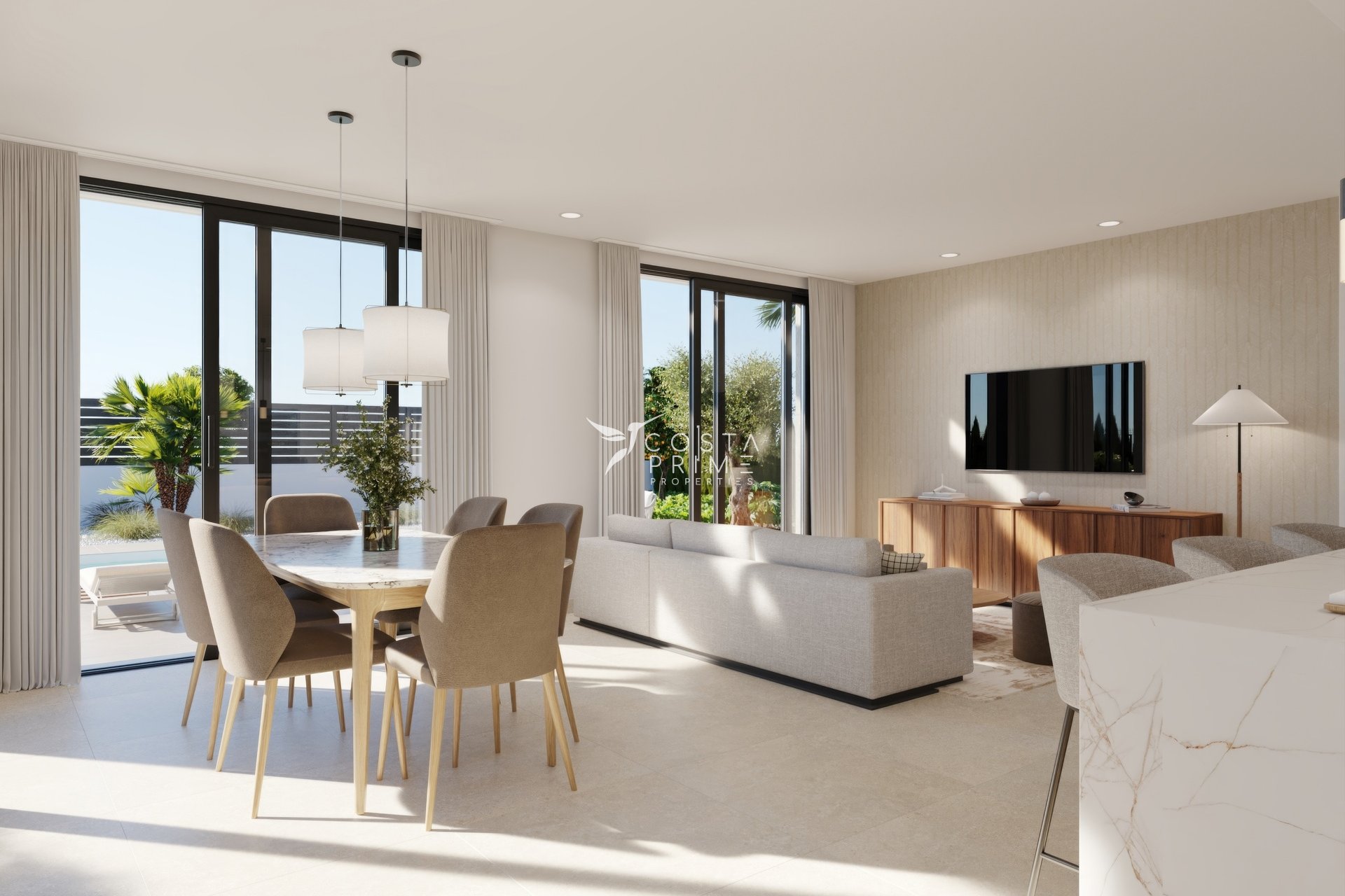 Obra nueva - Chalet / Villa - Hacienda del Alamo Golf