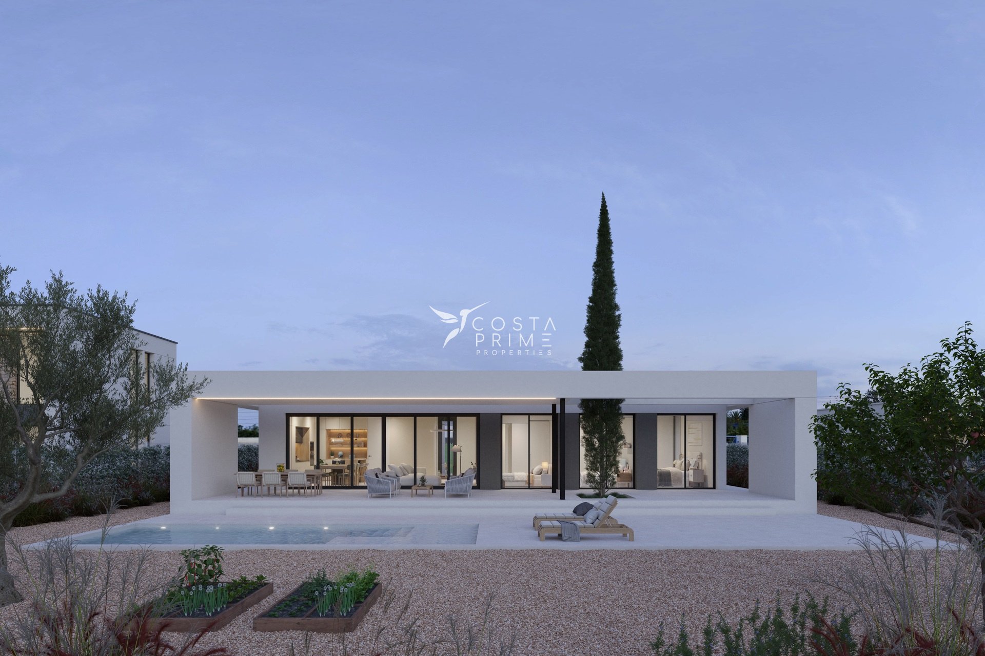 Obra nueva - Chalet / Villa - Hacienda del Alamo Golf