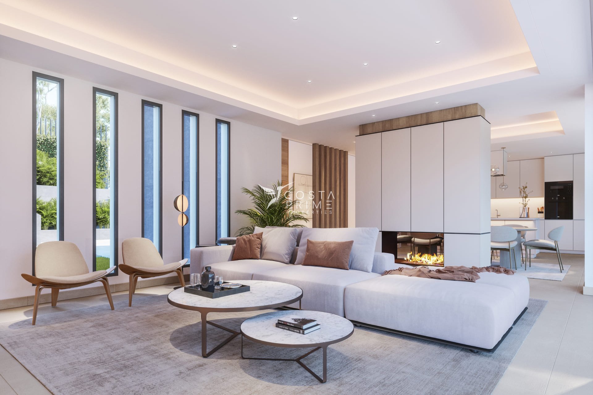 Obra nueva - Chalet / Villa - Las Lagunas de Mijas