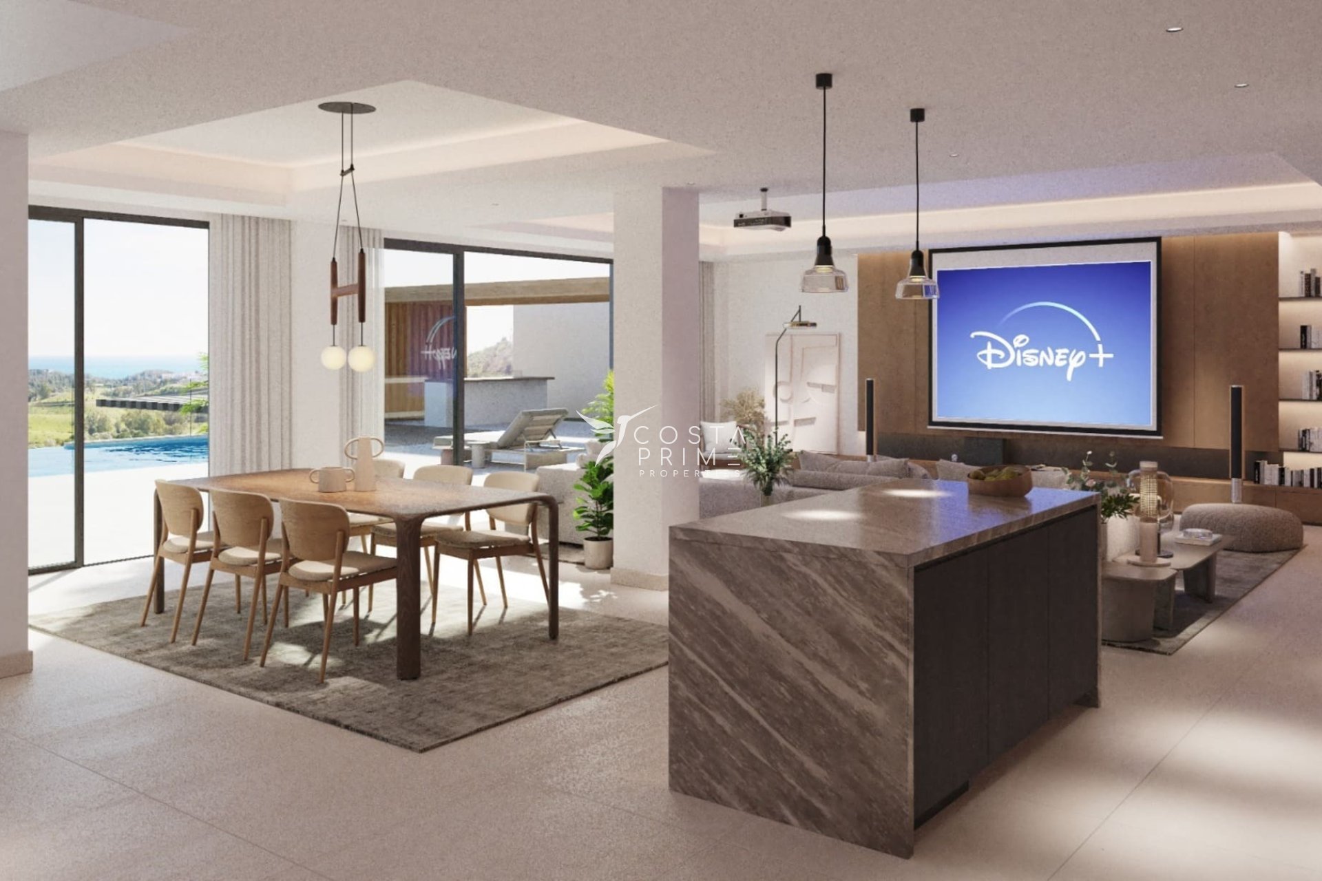 Obra nueva - Chalet / Villa - Las Lagunas de Mijas