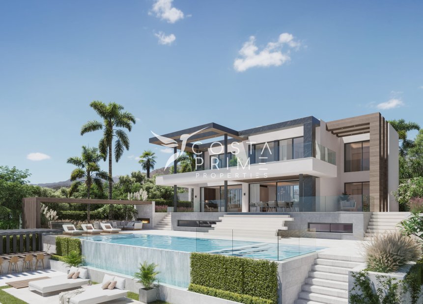 Obra nueva - Chalet / Villa - Las Lagunas de Mijas