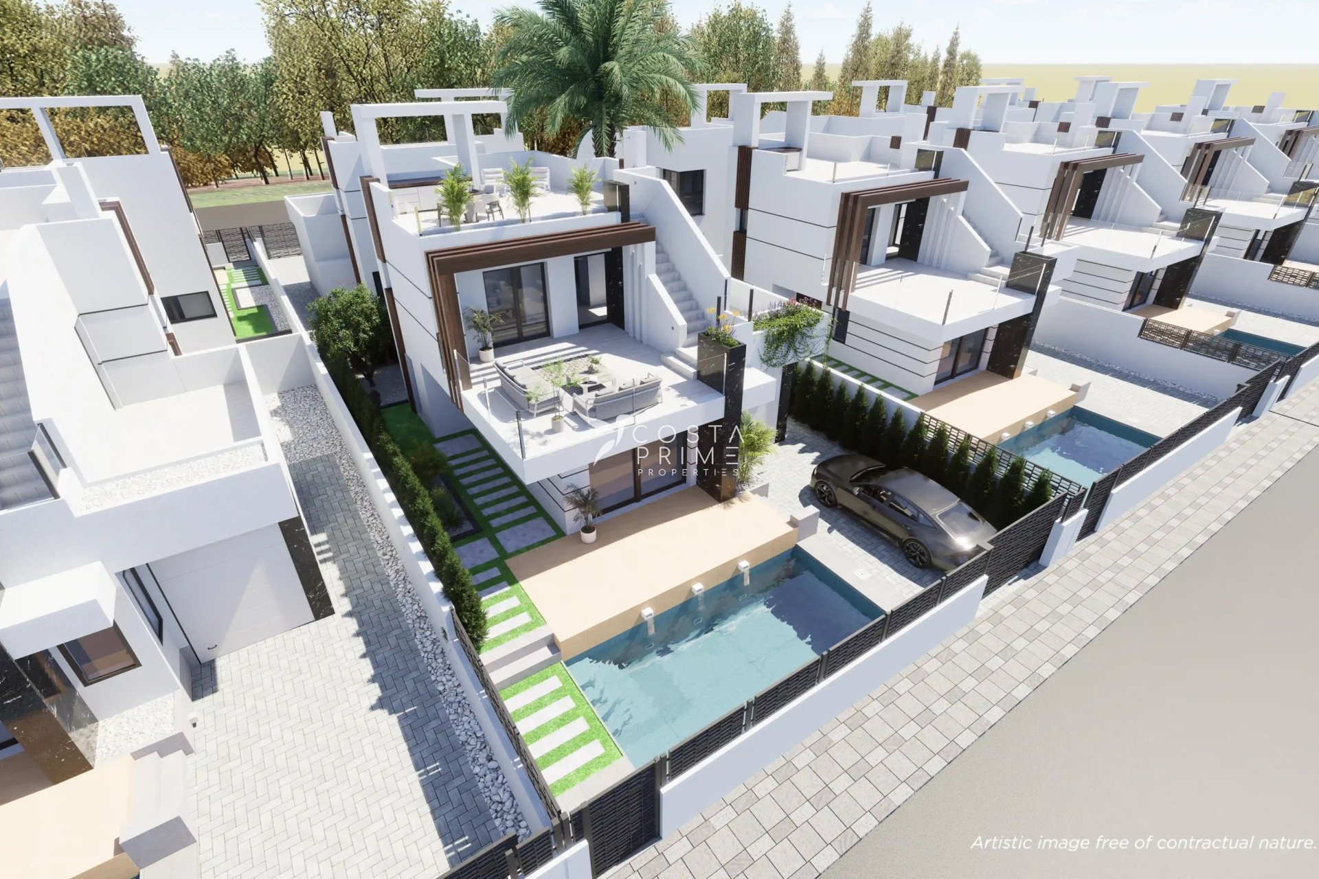 Obra nueva - Chalet / Villa - Los Alcazares