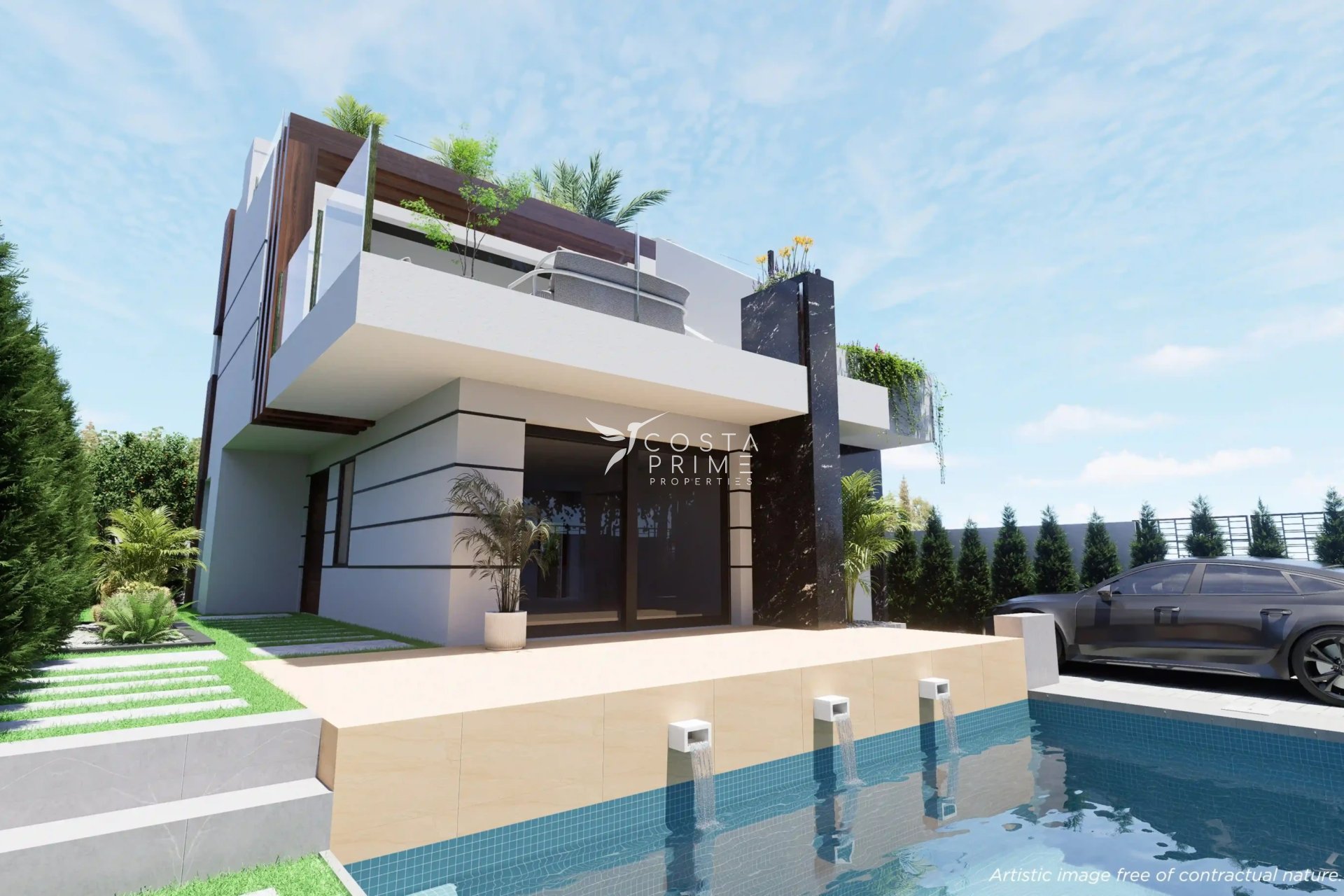Obra nueva - Chalet / Villa - Los Alcazares