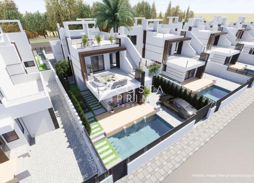 Obra nueva - Chalet / Villa - Los Alcazares