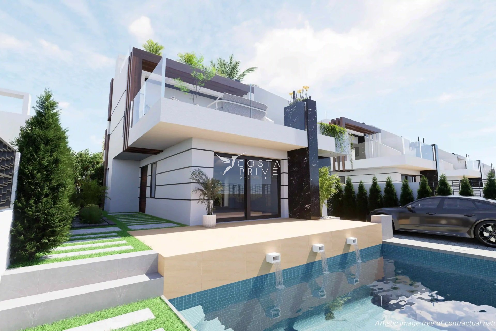 Obra nueva - Chalet / Villa - Los Alcazares