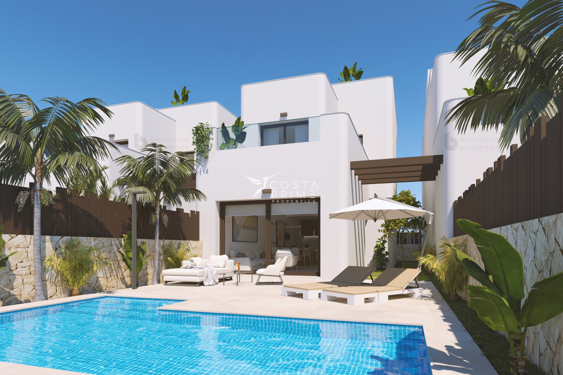 Obra nueva - Chalet / Villa - Mil Palmeras