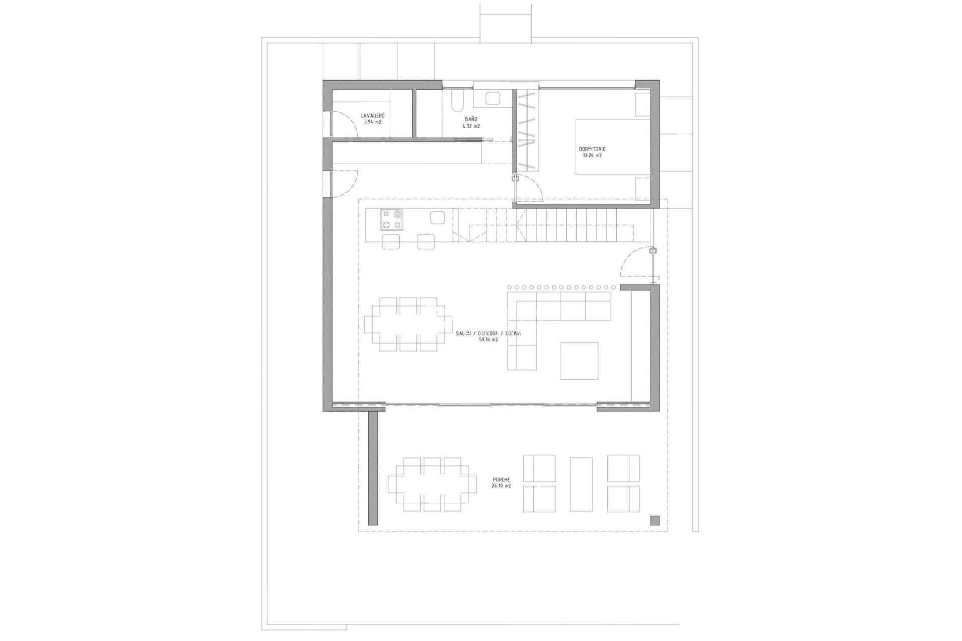 Obra nueva - Chalet / Villa - Pilar de la Horadada