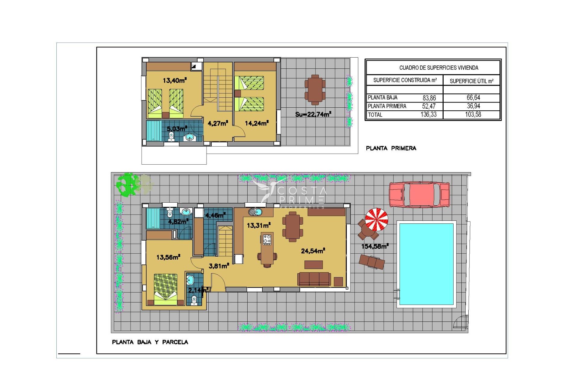 Obra nueva - Chalet / Villa - Pilar de la Horadada