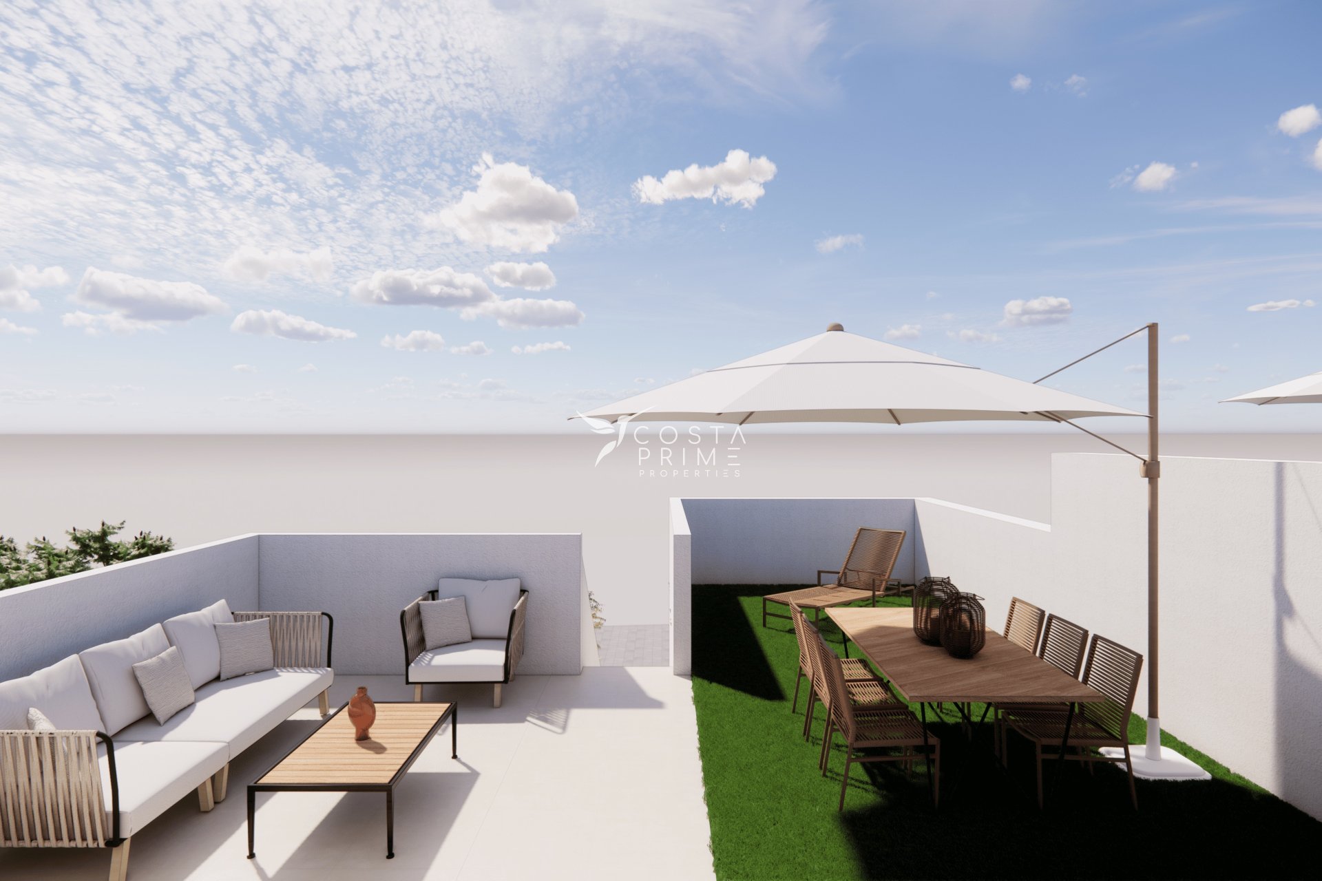 Obra nueva - Chalet / Villa - Pilar de la Horadada