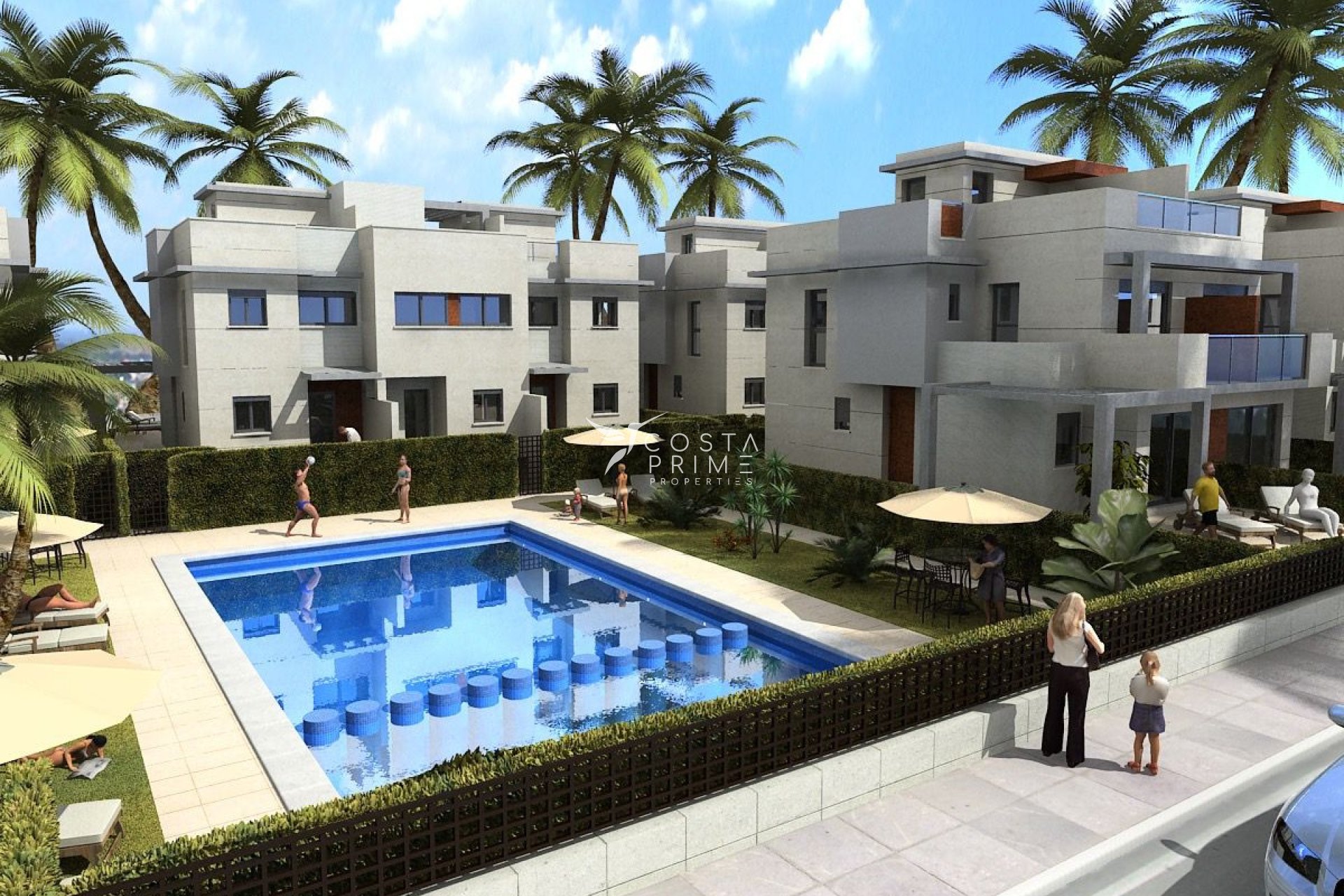 Obra nueva - Chalet / Villa - Puerto de Mazarron