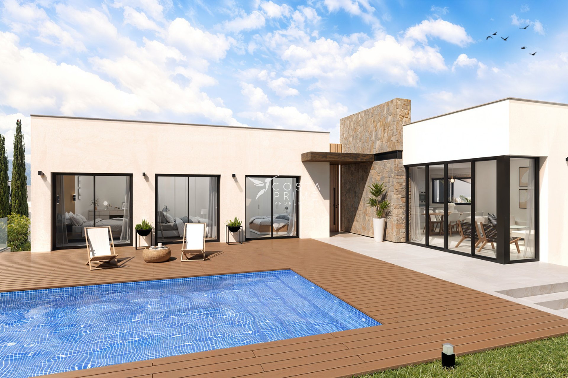 Obra nueva - Chalet / Villa - Santa Rosalía