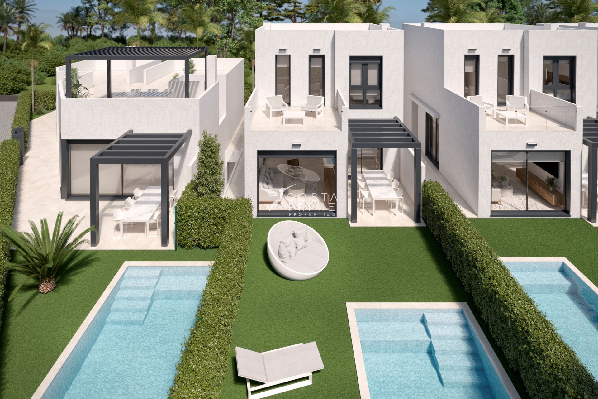 Obra nueva - Chalet / Villa - Santa Rosalía
