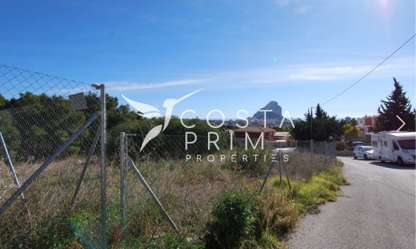 Plot / Land - Resale -
            Calpe - D-03472