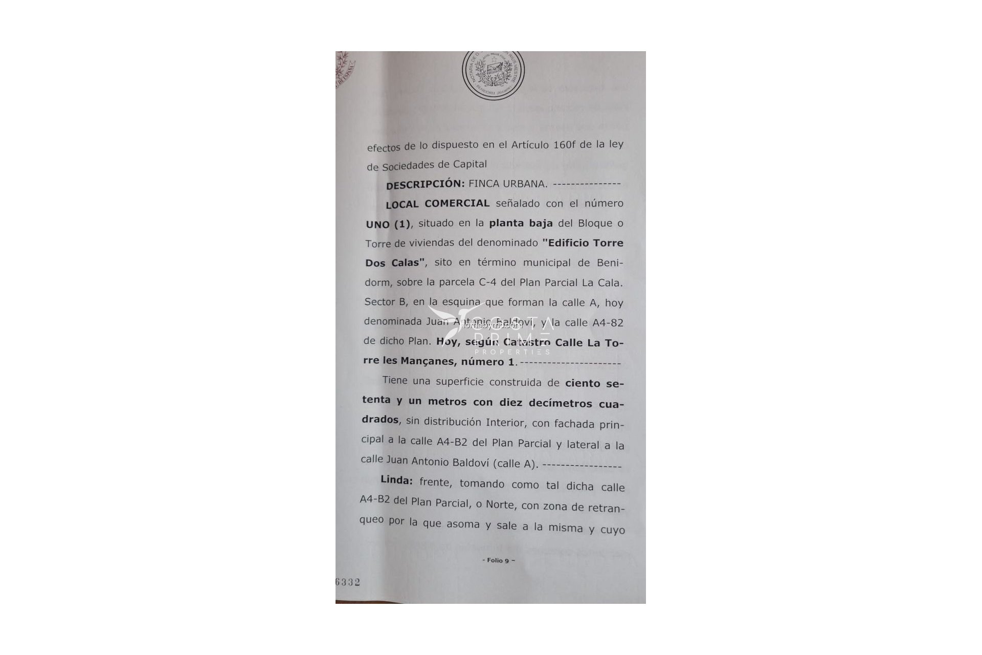 Resale - Plot / Land - Villajoyosa