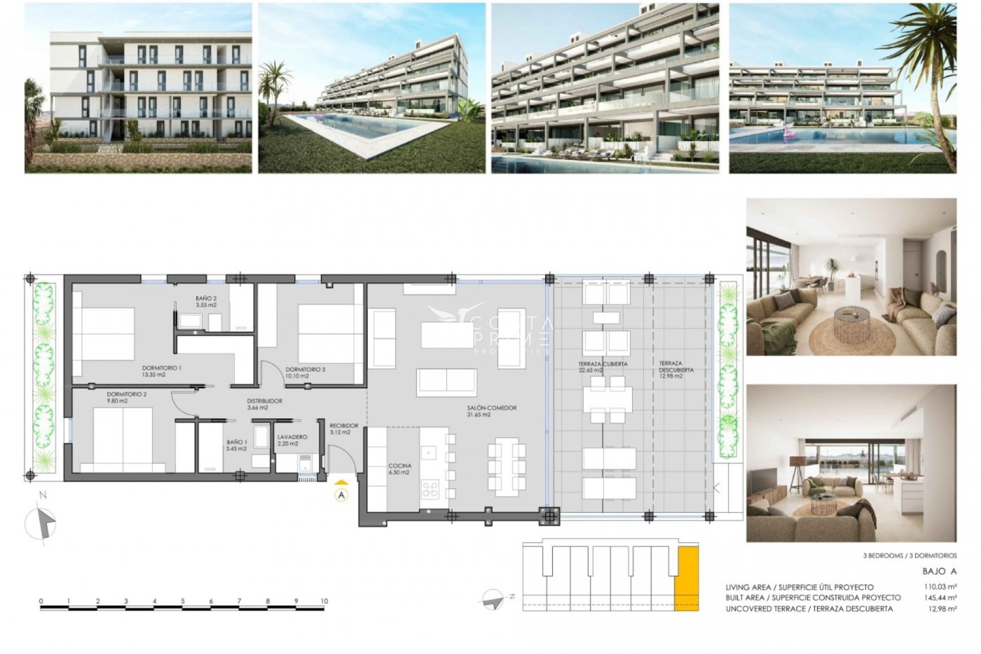 Új építésű - Apartman / lakás - Cartagena