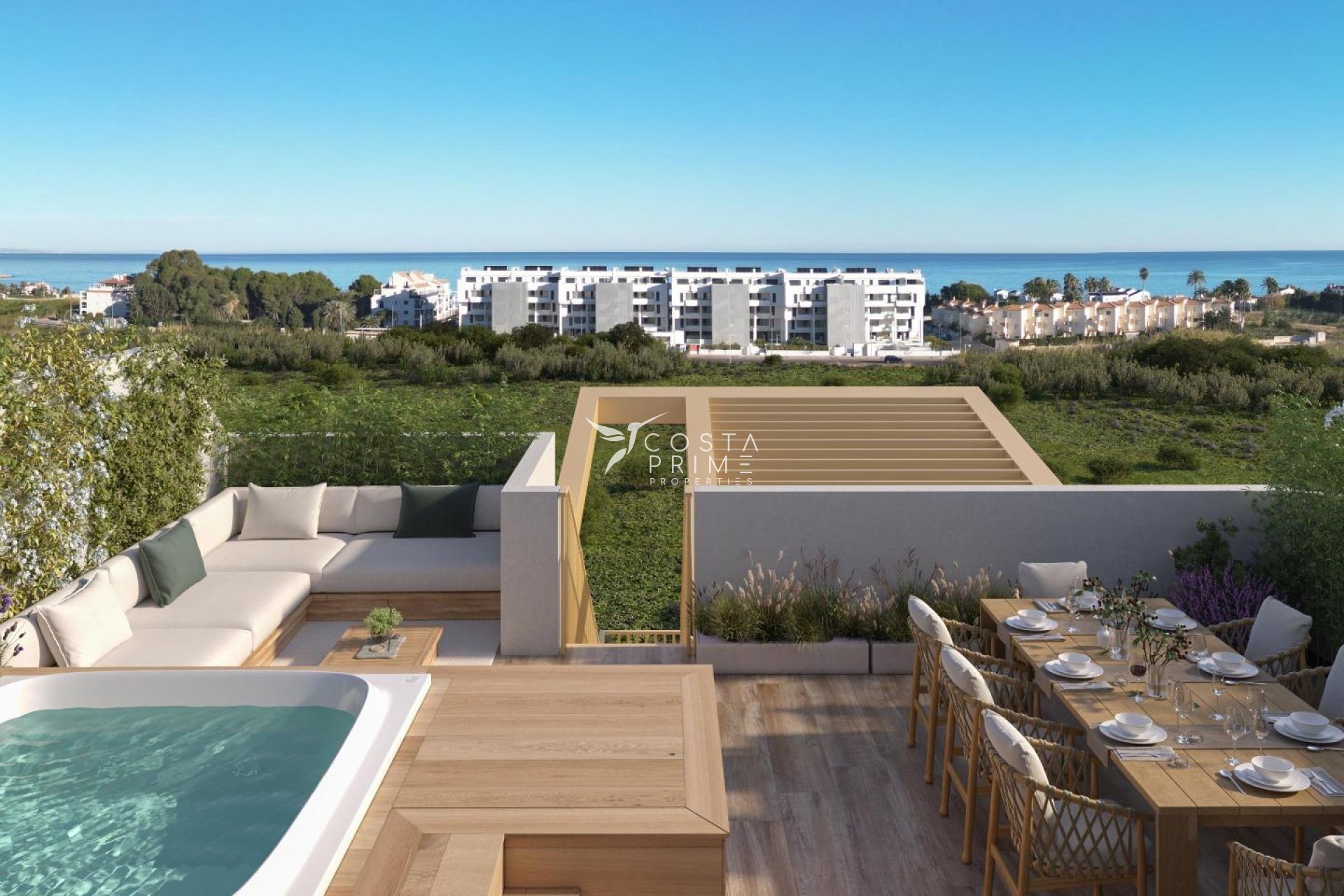 Új építésű - Apartman / lakás - Denia