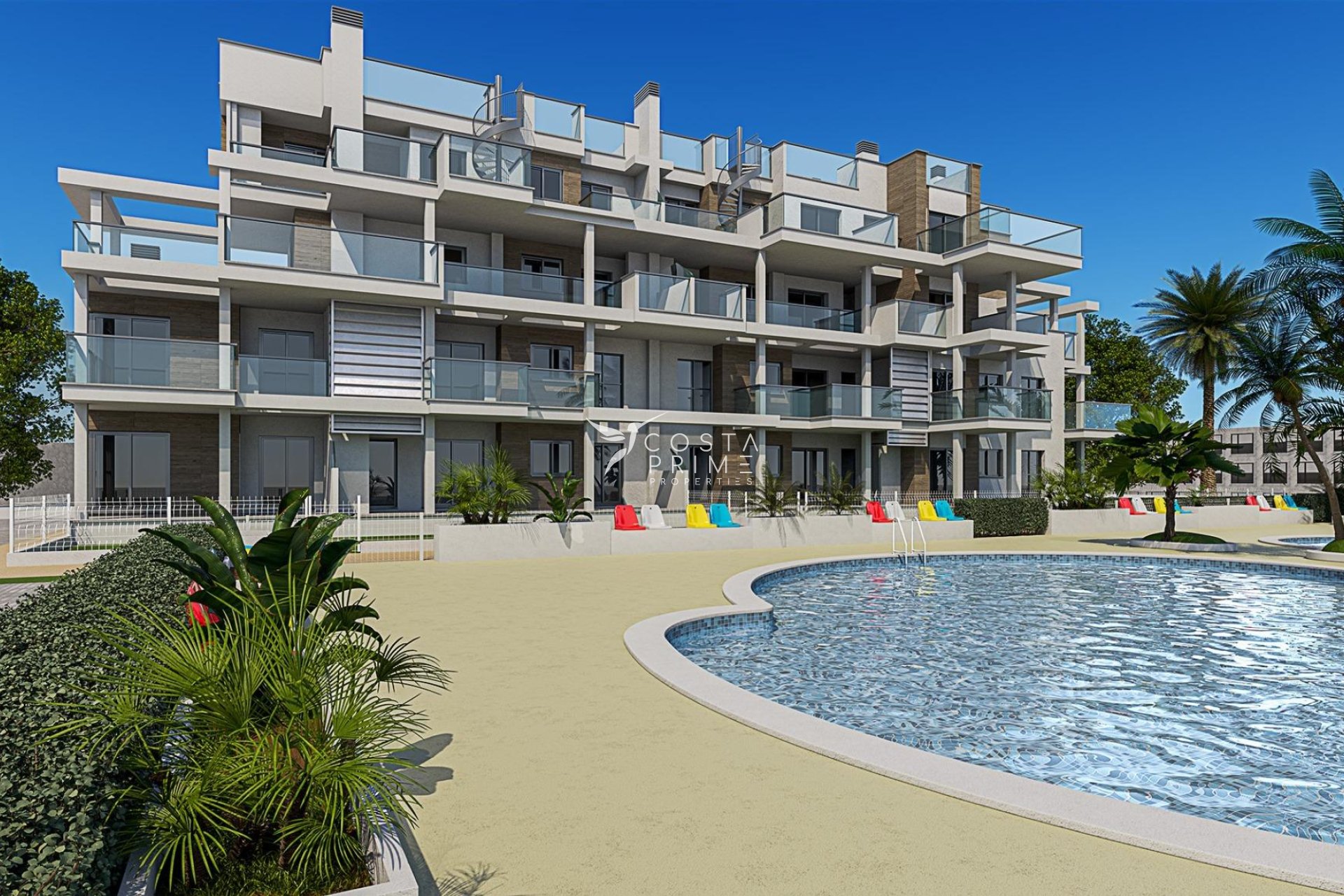 Új építésű - Apartman / lakás - Denia