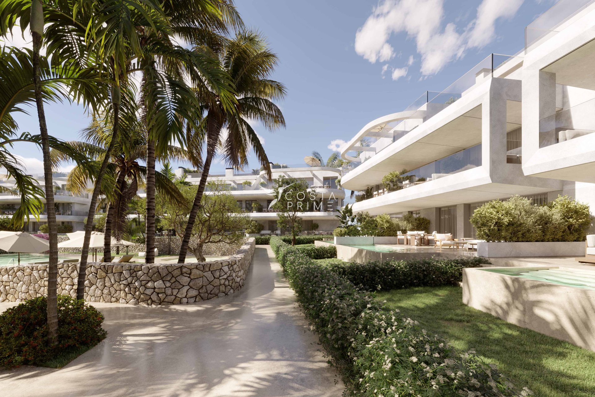 Új építésű - Apartman / lakás - Estepona