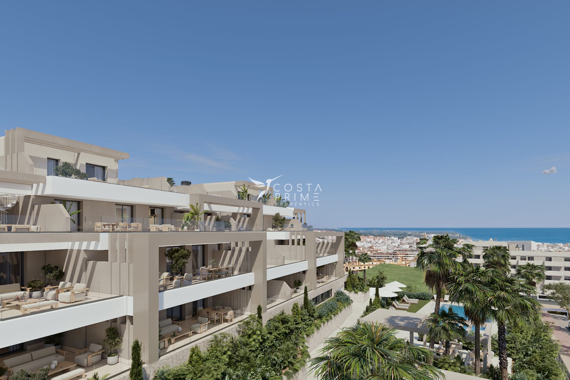 Új építésű - Apartman / lakás - Estepona