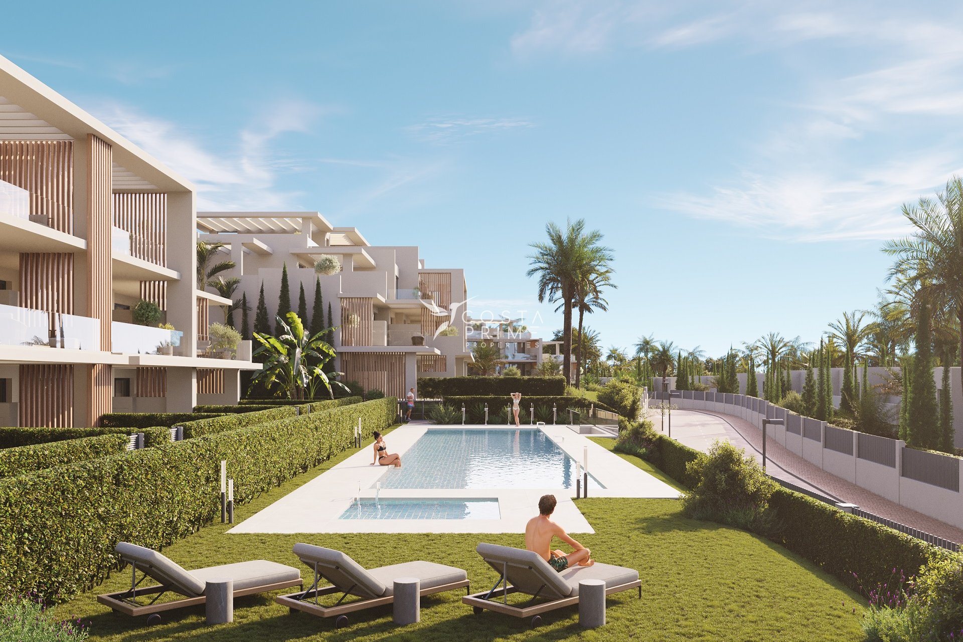 Új építésű - Apartman / lakás - Estepona